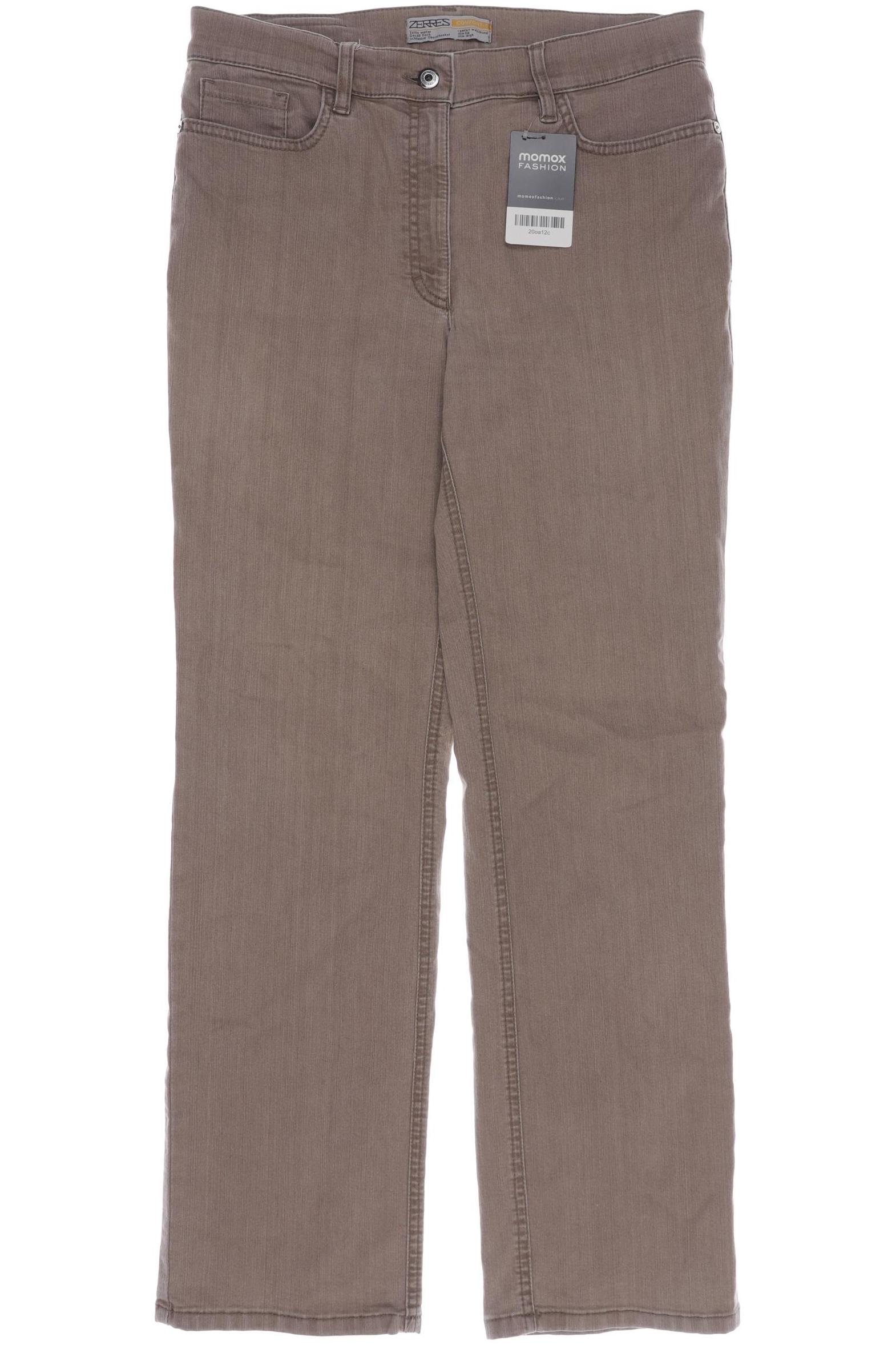 

Zerres Damen Jeans, beige, Gr. 19