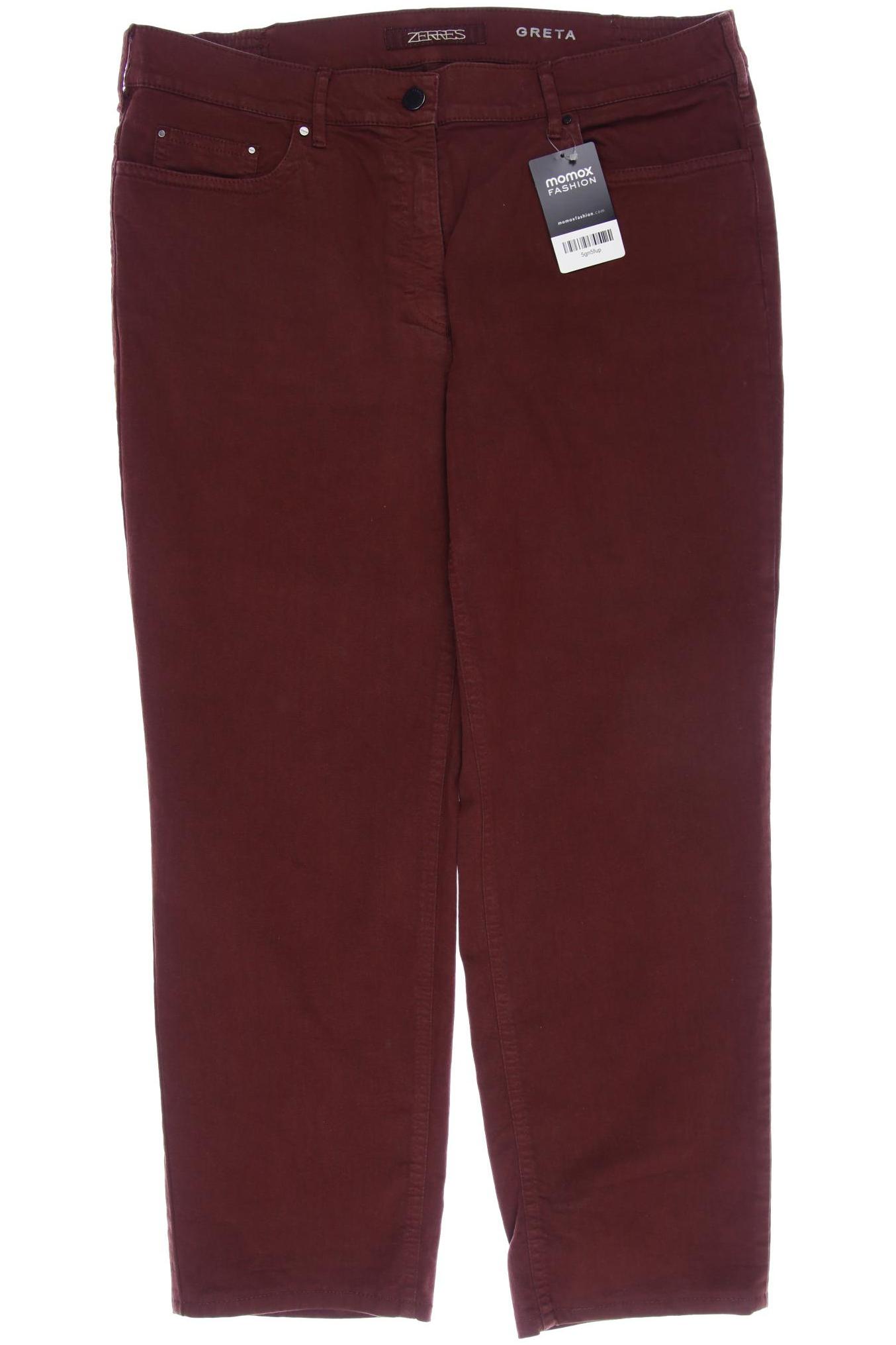 

Zerres Damen Jeans, bordeaux, Gr. 44