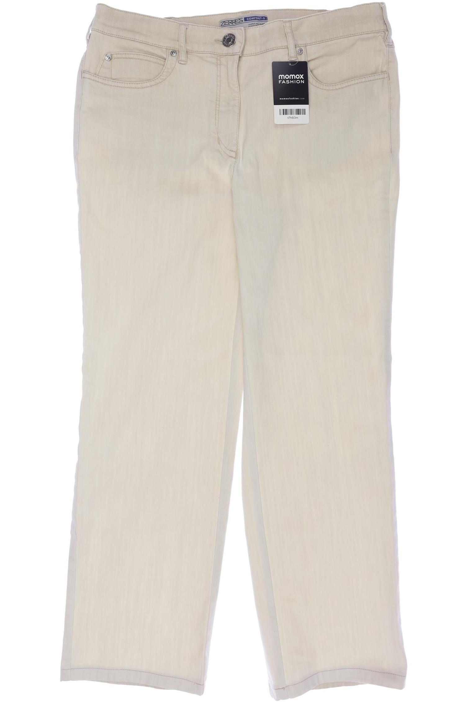 

Zerres Damen Jeans, cremeweiß, Gr. 40