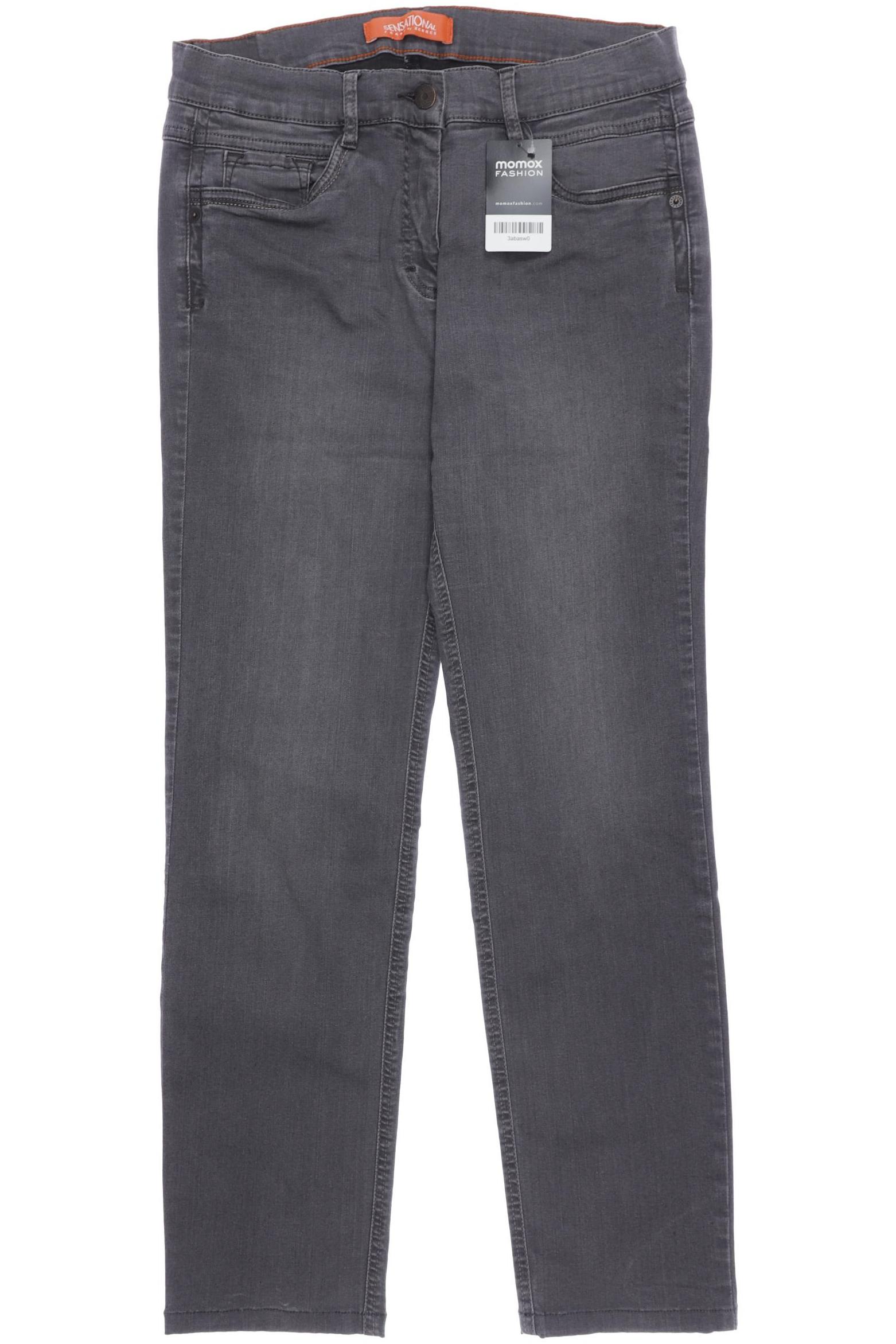 

Zerres Damen Jeans, grau, Gr. 38