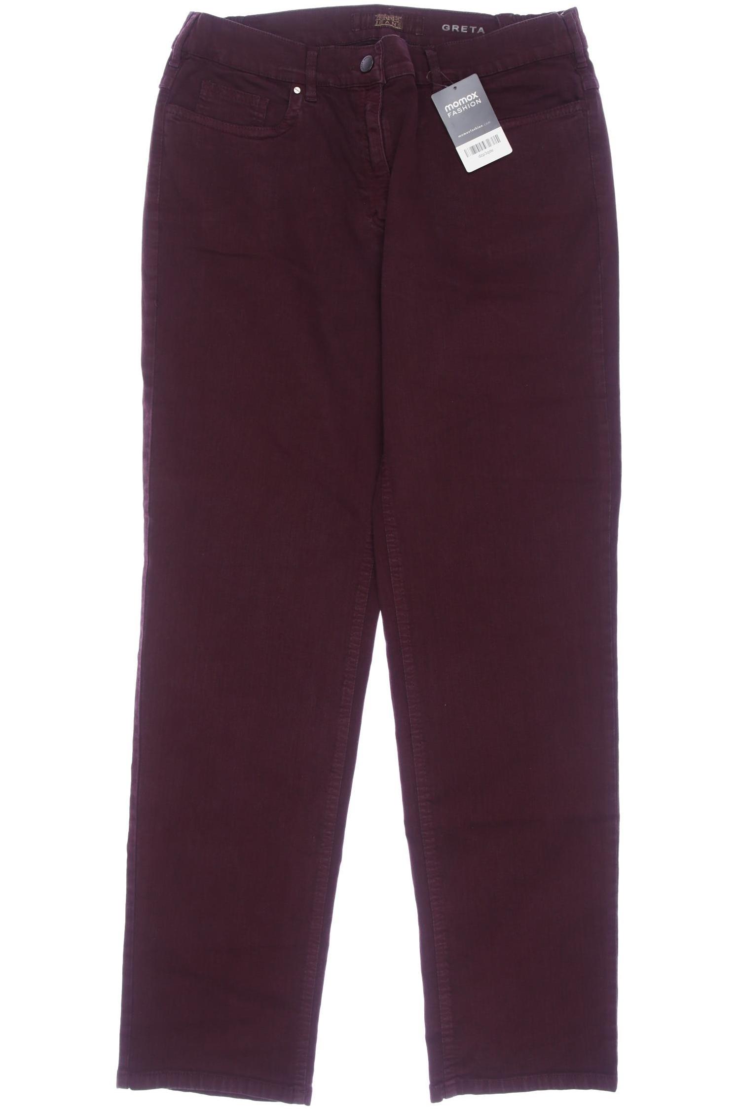 

Zerres Damen Jeans, bordeaux, Gr. 44