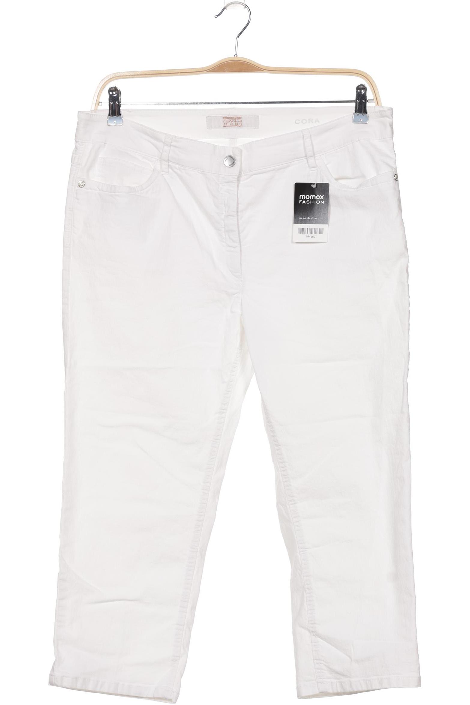 

Zerres Damen Jeans, weiß, Gr. 46