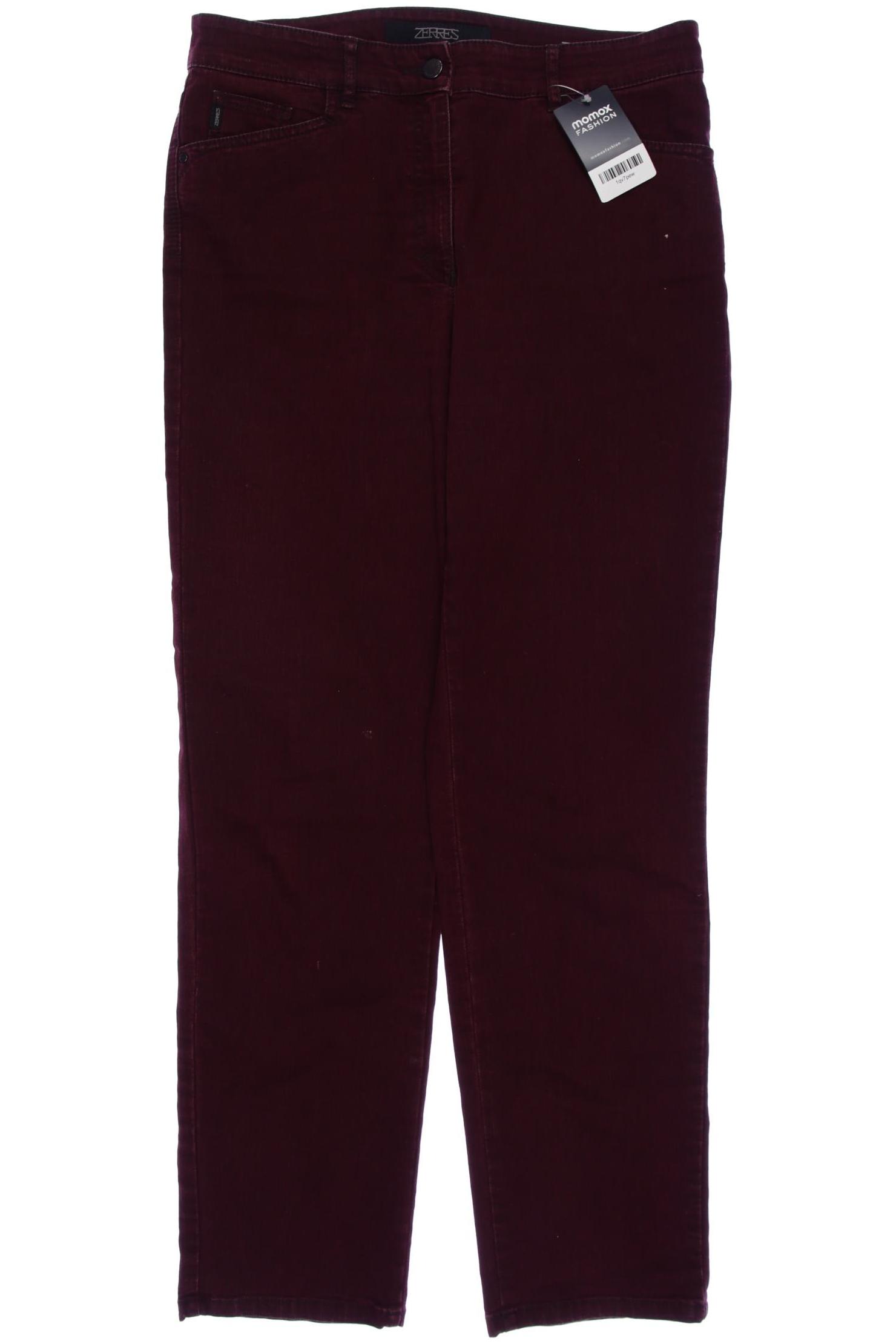 

Zerres Damen Jeans, bordeaux, Gr. 40