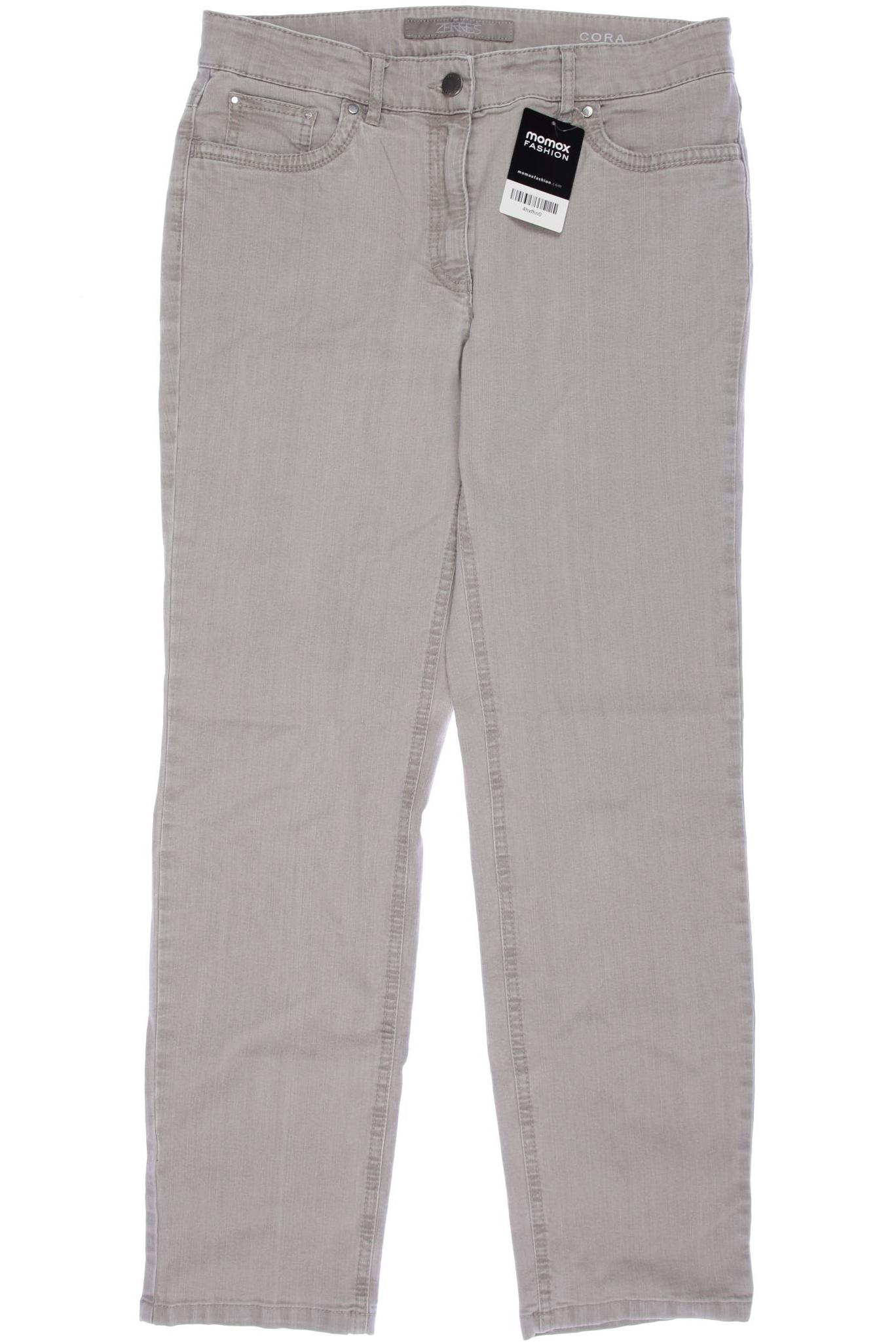

Zerres Damen Jeans, grau, Gr. 40