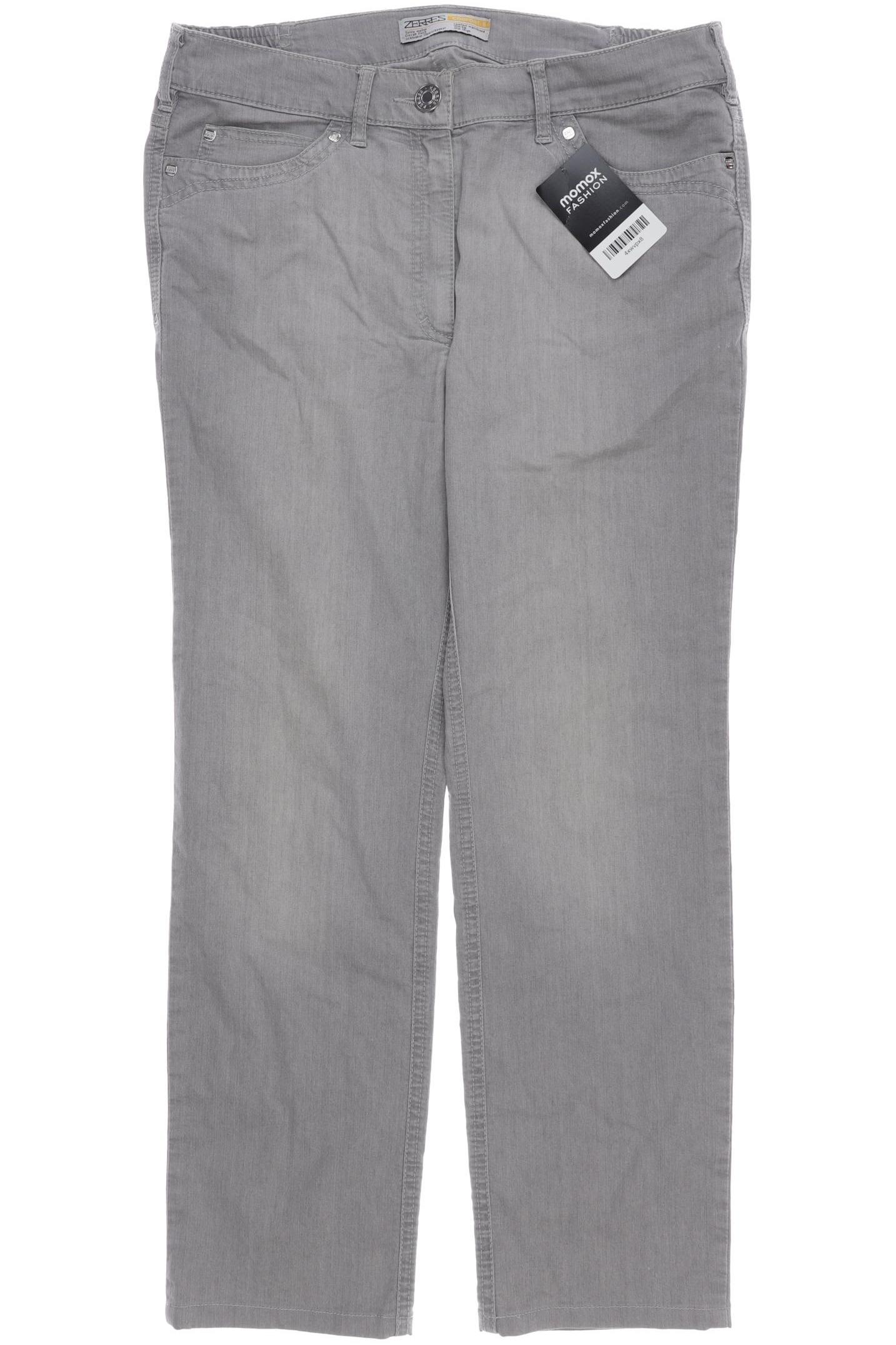 

Zerres Damen Jeans, grau, Gr. 19