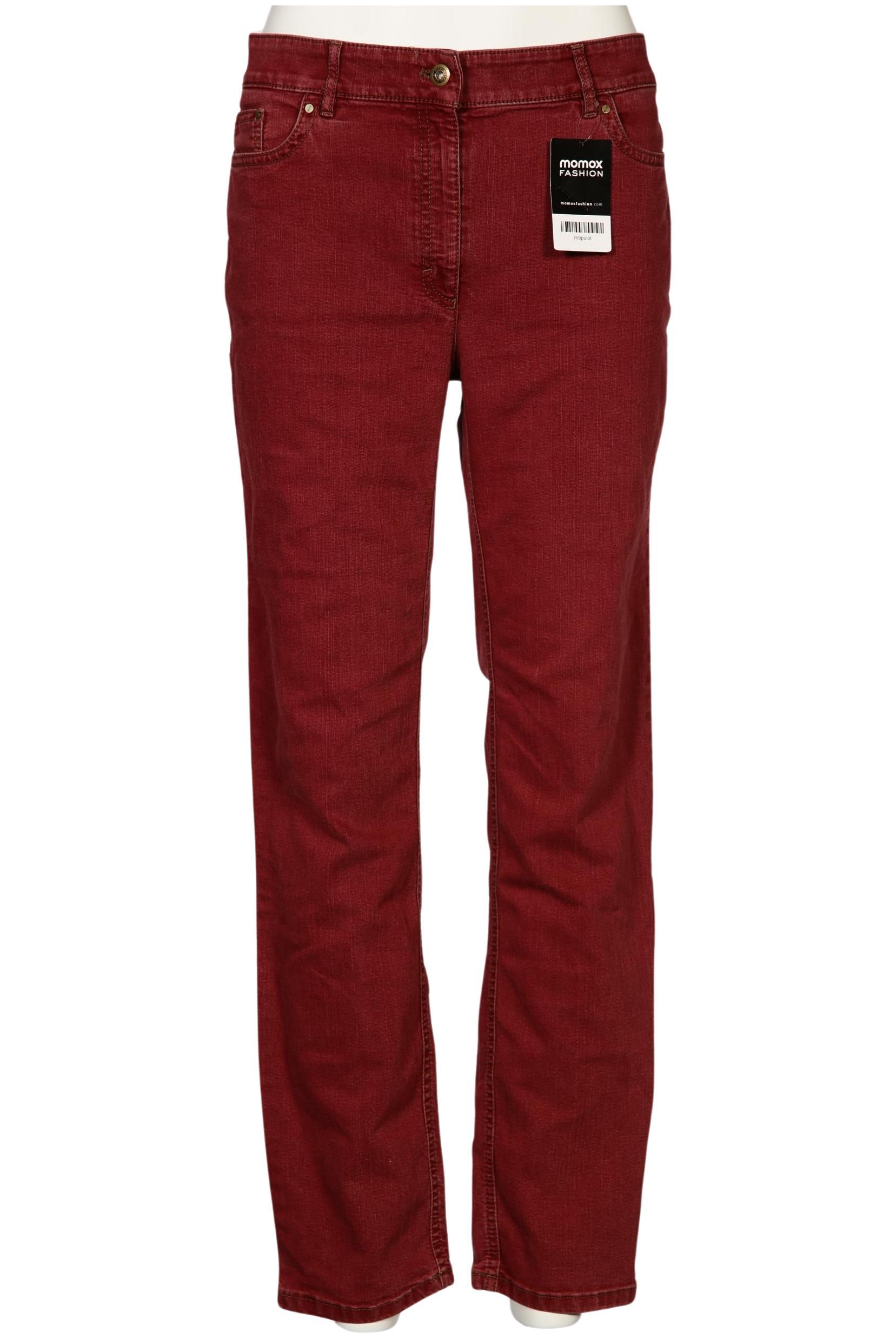 

Zerres Damen Jeans, bordeaux, Gr. 42