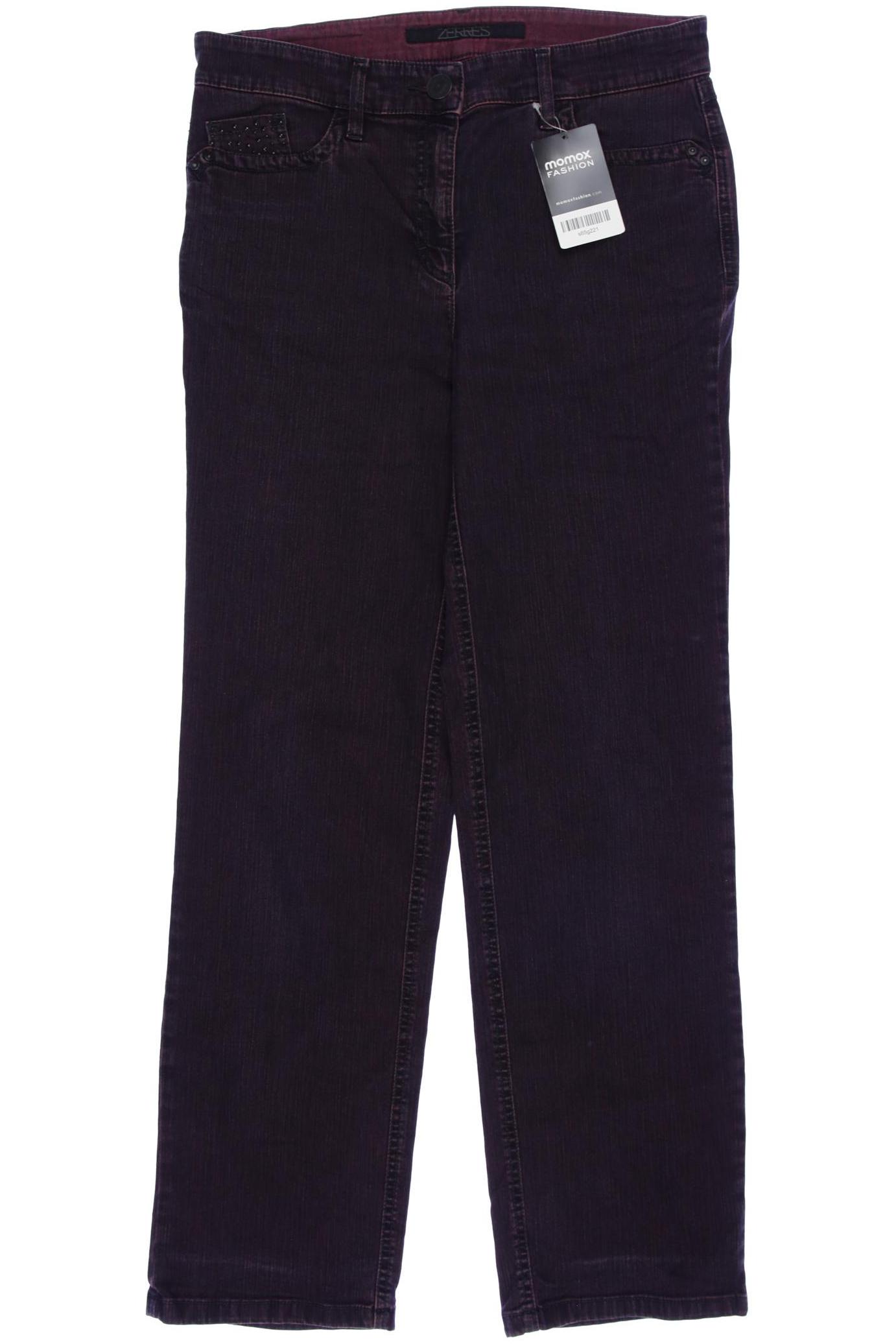 

Zerres Damen Jeans, bordeaux, Gr. 18
