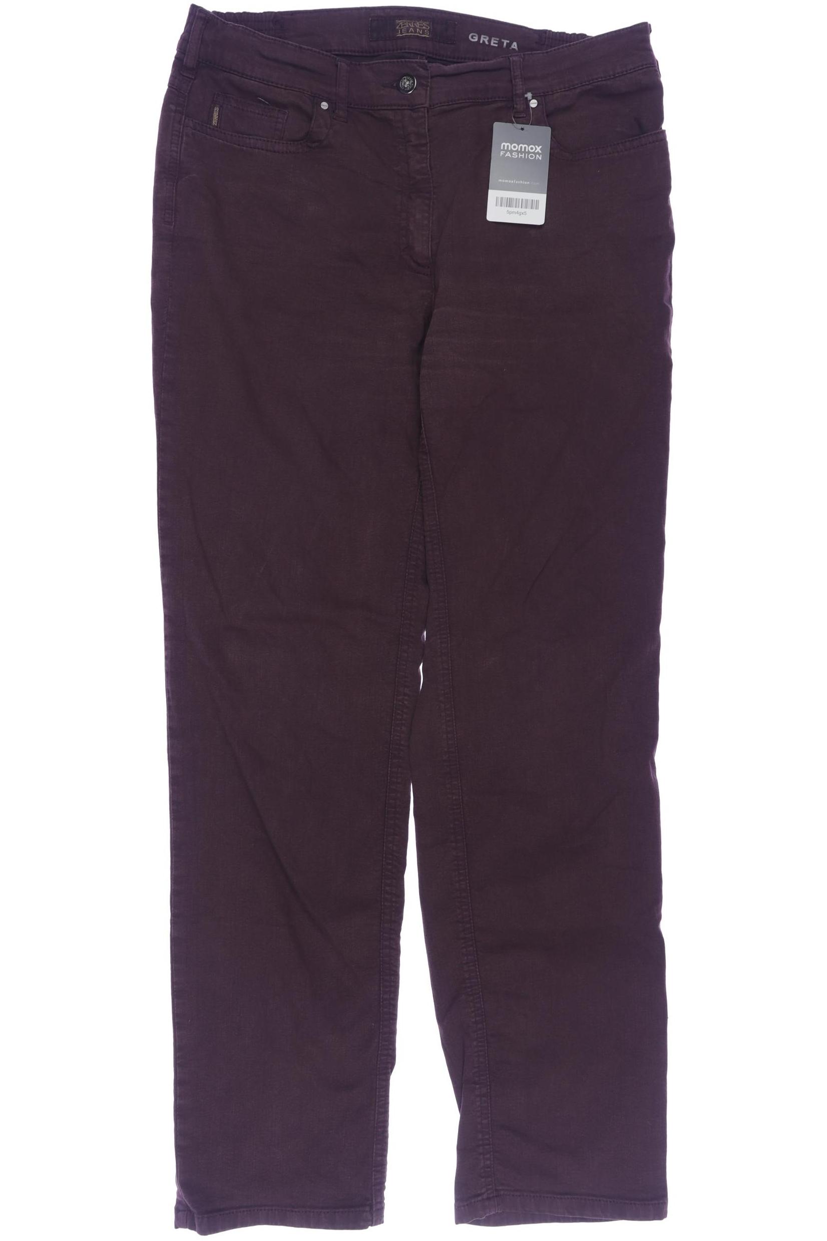 

Zerres Damen Jeans, bordeaux, Gr. 40