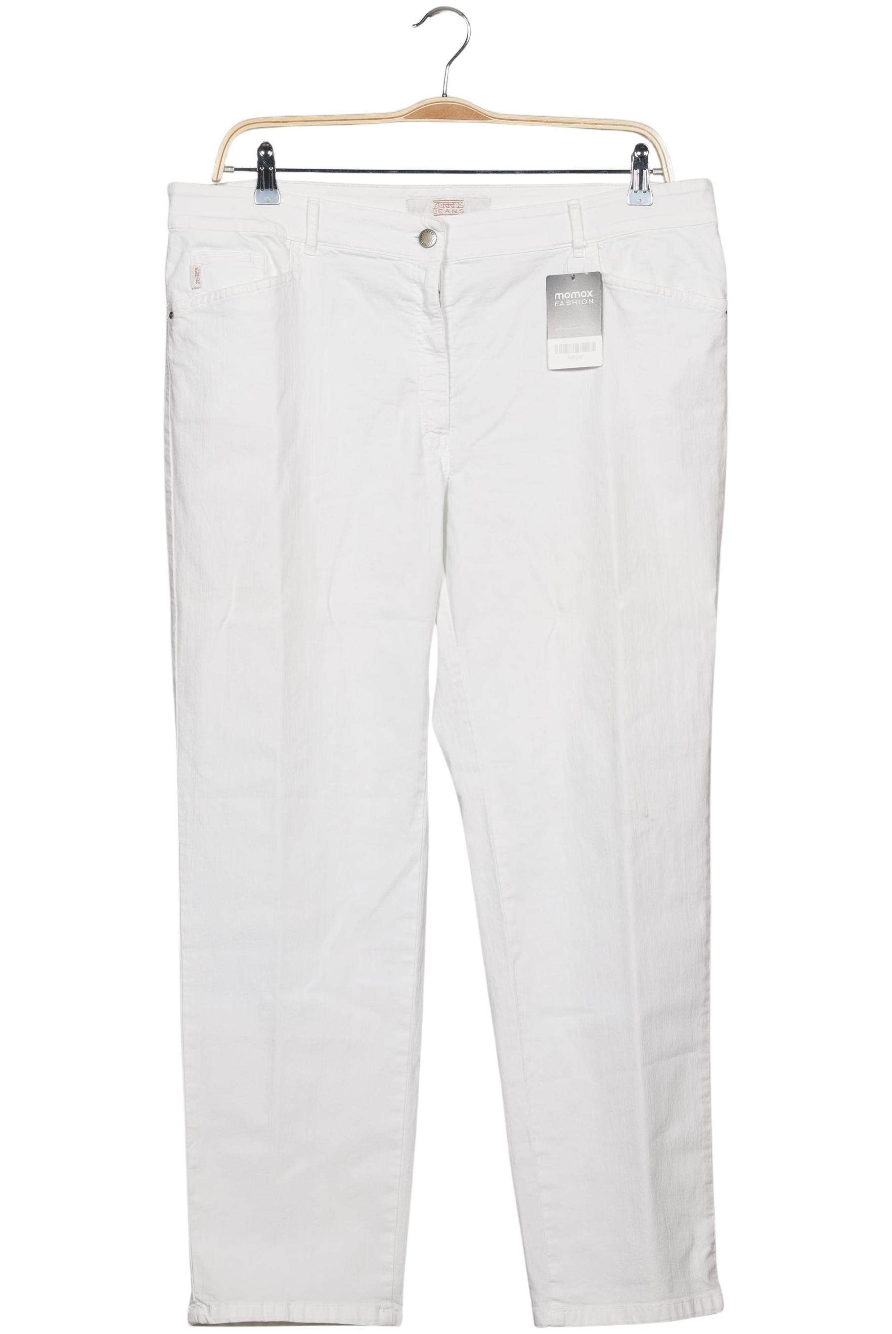 

Zerres Damen Jeans, weiß, Gr. 48