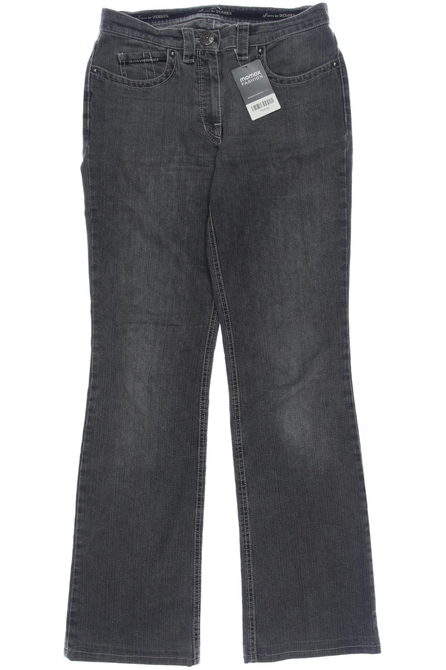 

Zerres Damen Jeans, grau, Gr. 30