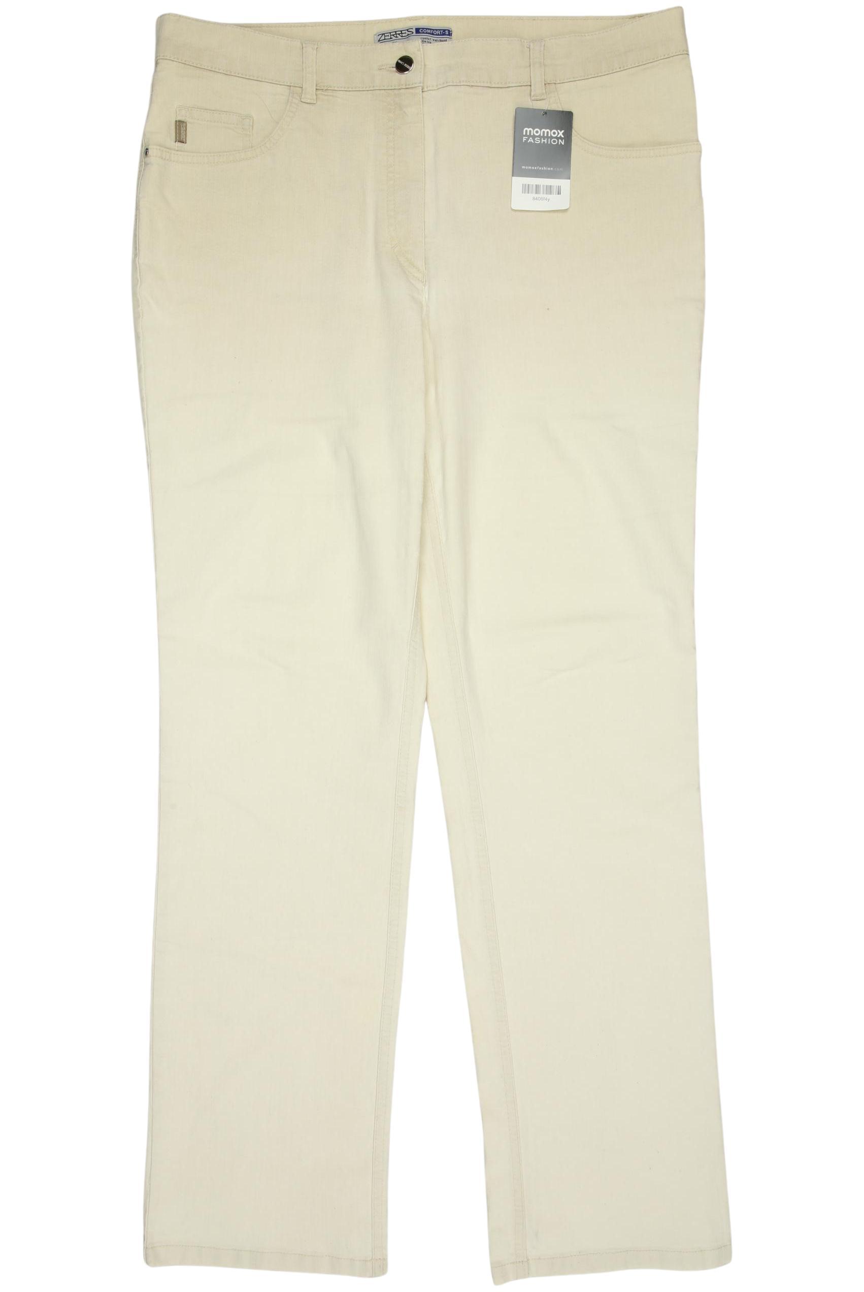 

Zerres Damen Jeans, cremeweiß, Gr. 44