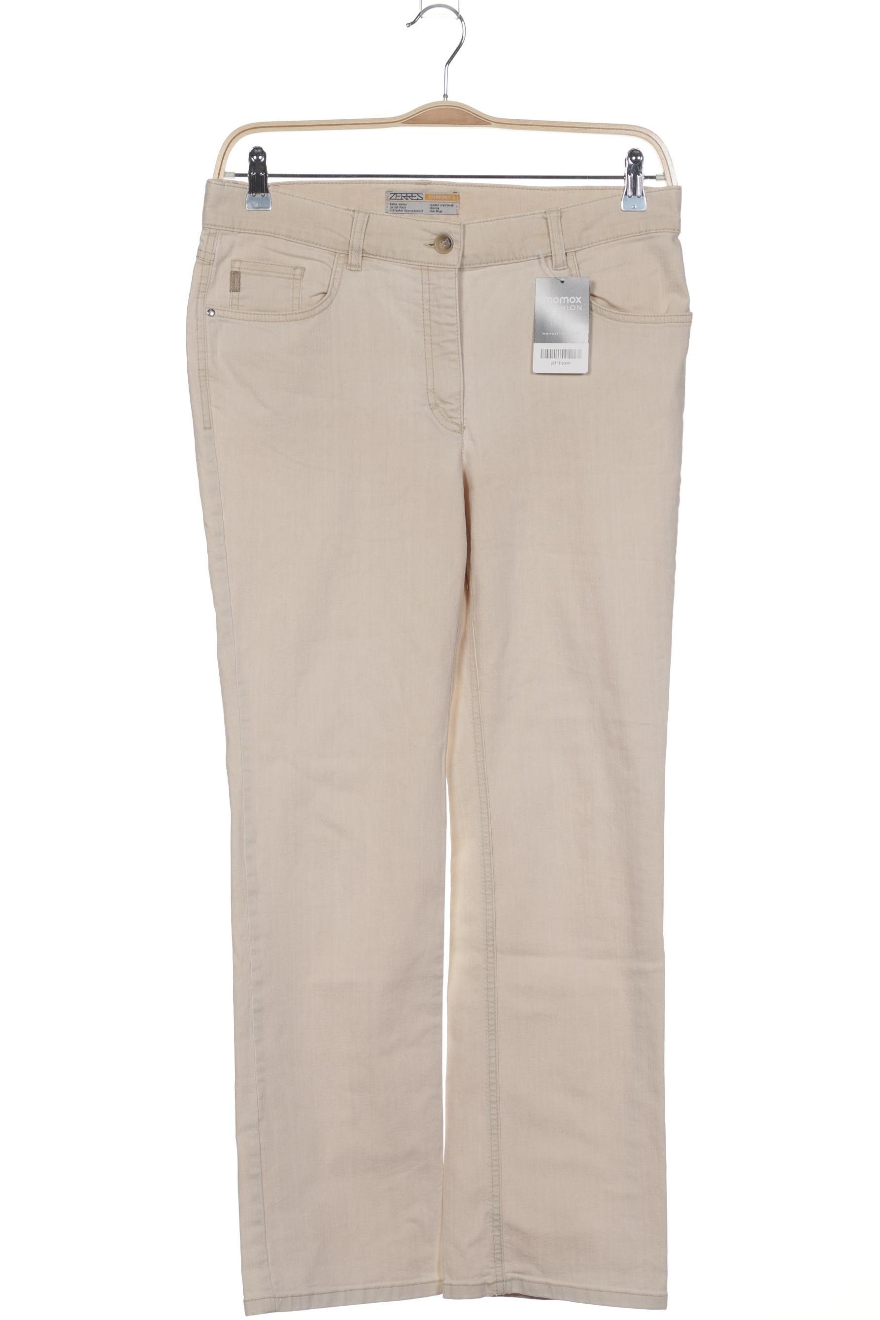 

Zerres Damen Jeans, beige, Gr. 40