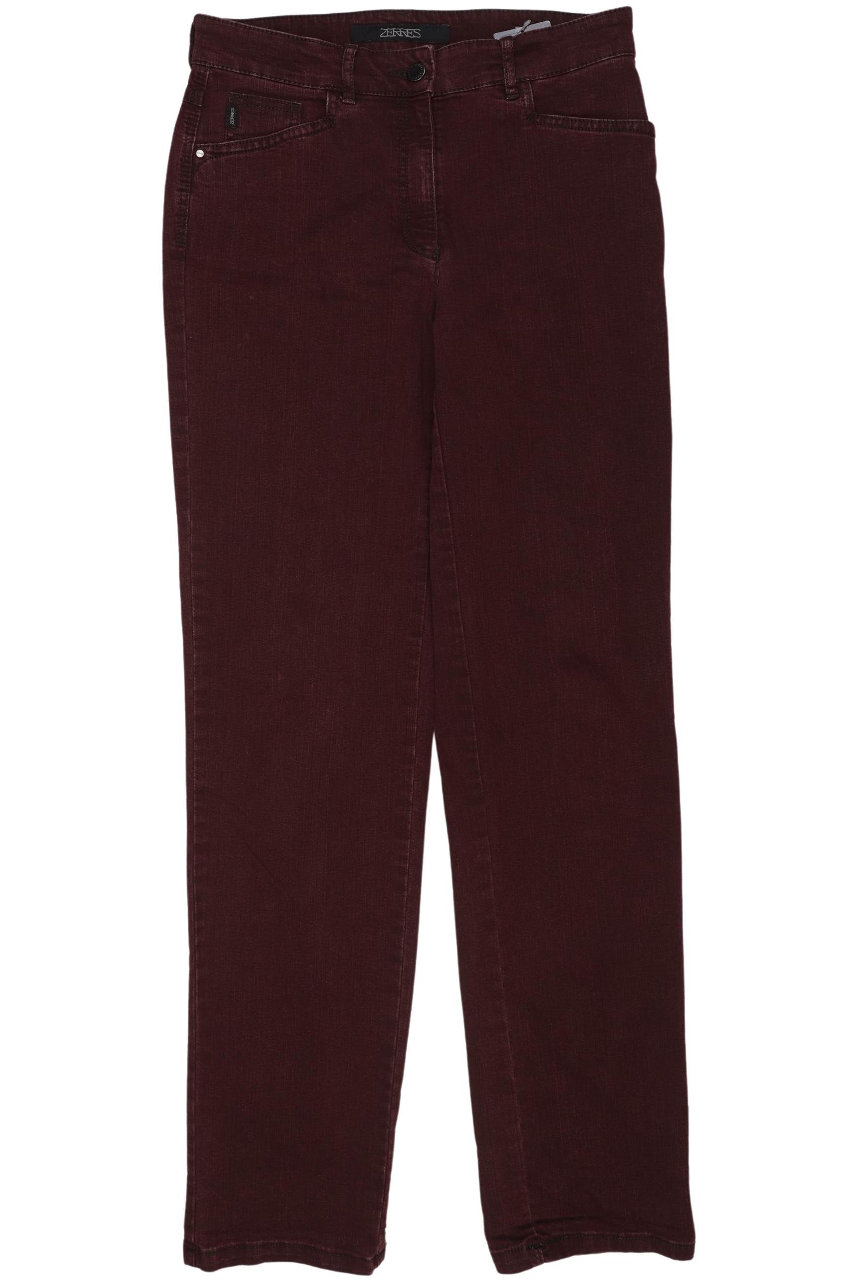 

Zerres Damen Jeans, bordeaux, Gr. 36