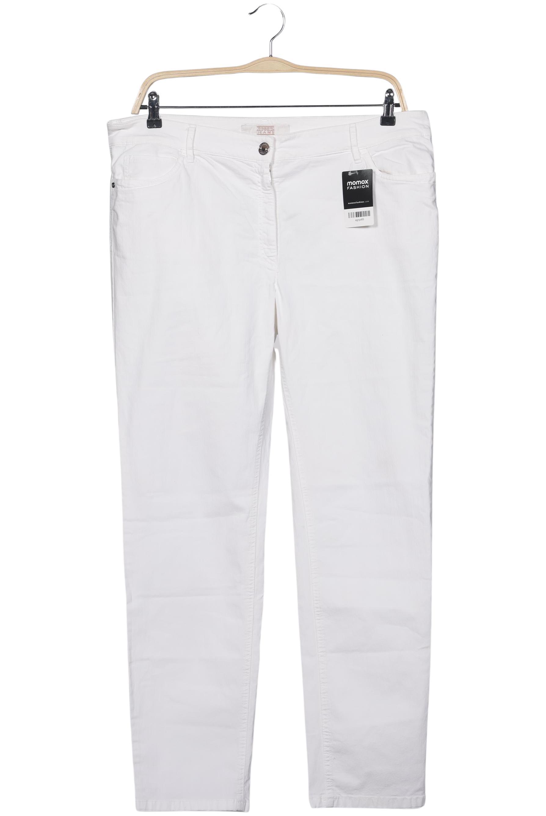 

Zerres Damen Jeans, weiß, Gr. 48