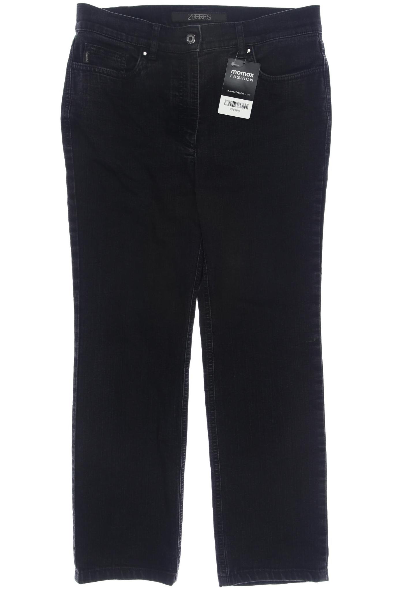 

Zerres Damen Jeans, schwarz, Gr. 18