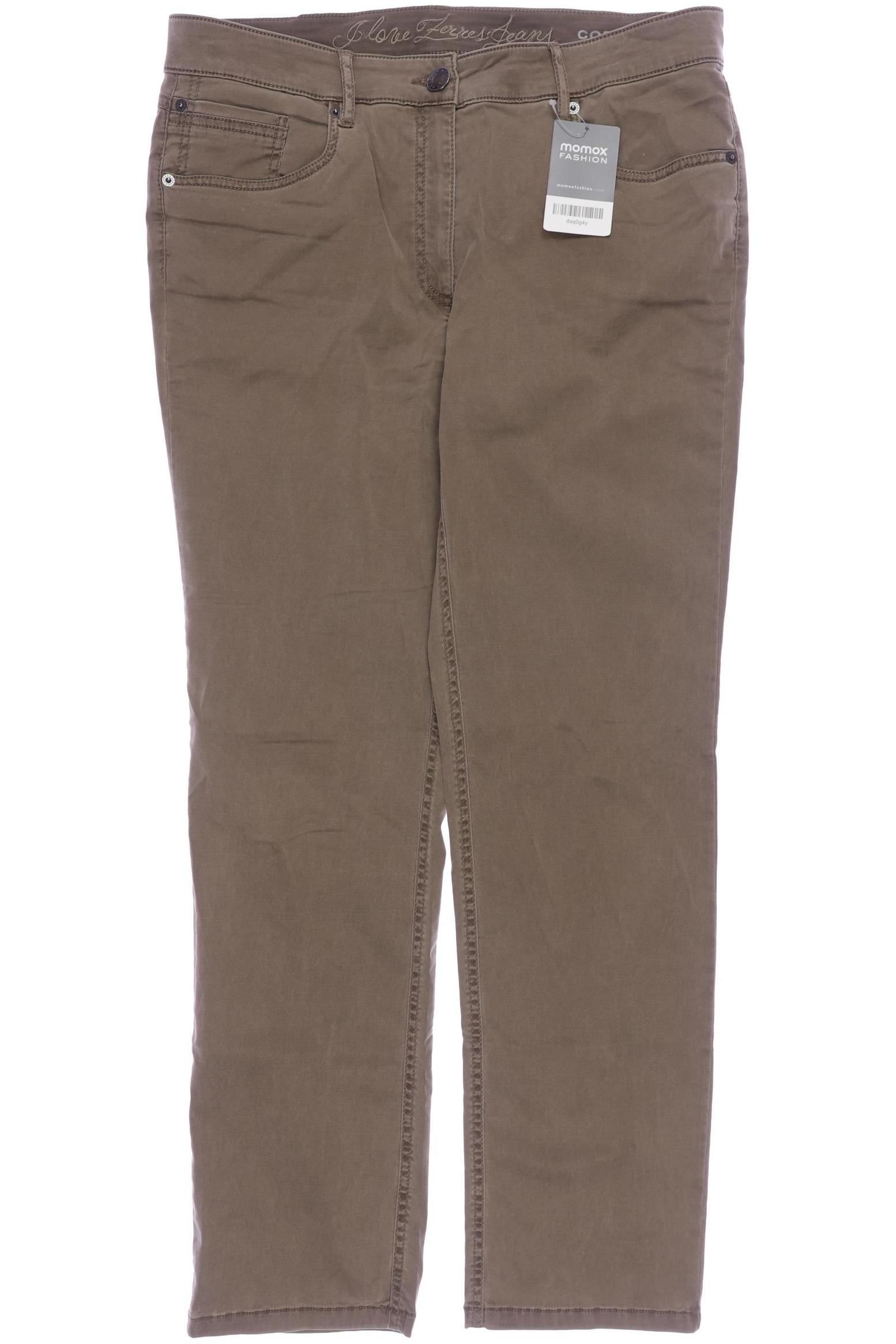 

Zerres Damen Jeans, braun, Gr. 20