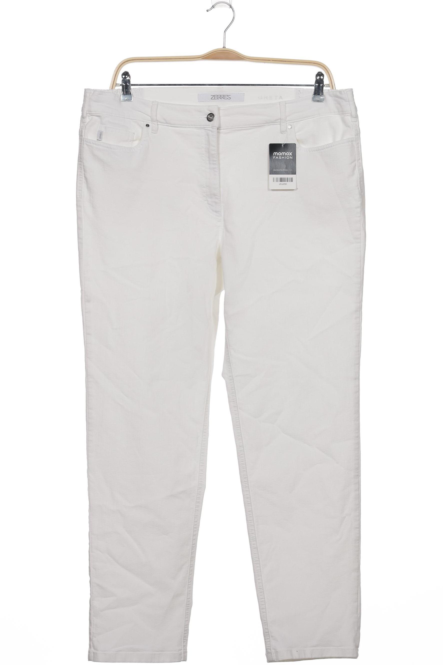 

Zerres Damen Jeans, weiß, Gr. 48