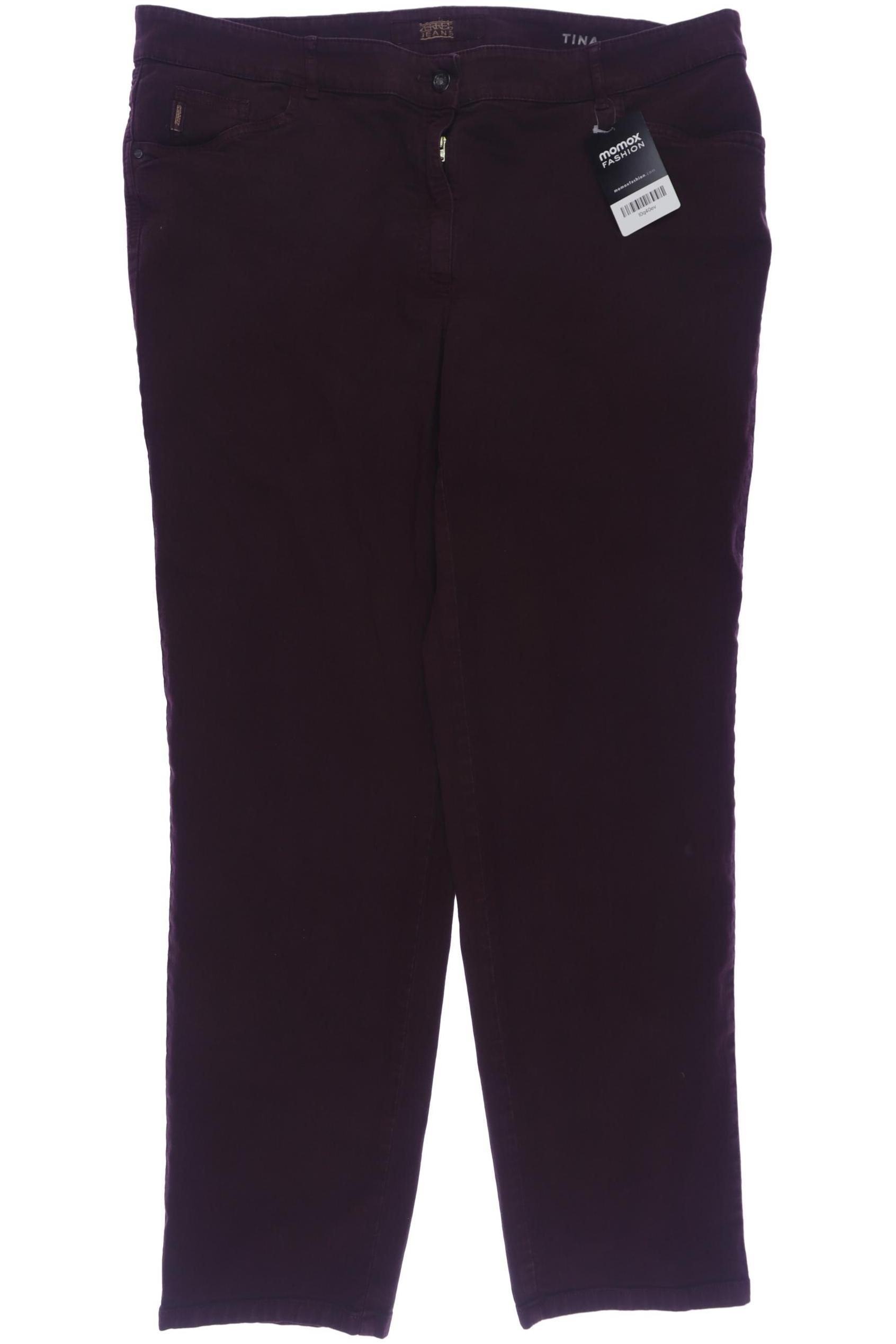 

Zerres Damen Jeans, bordeaux, Gr. 48