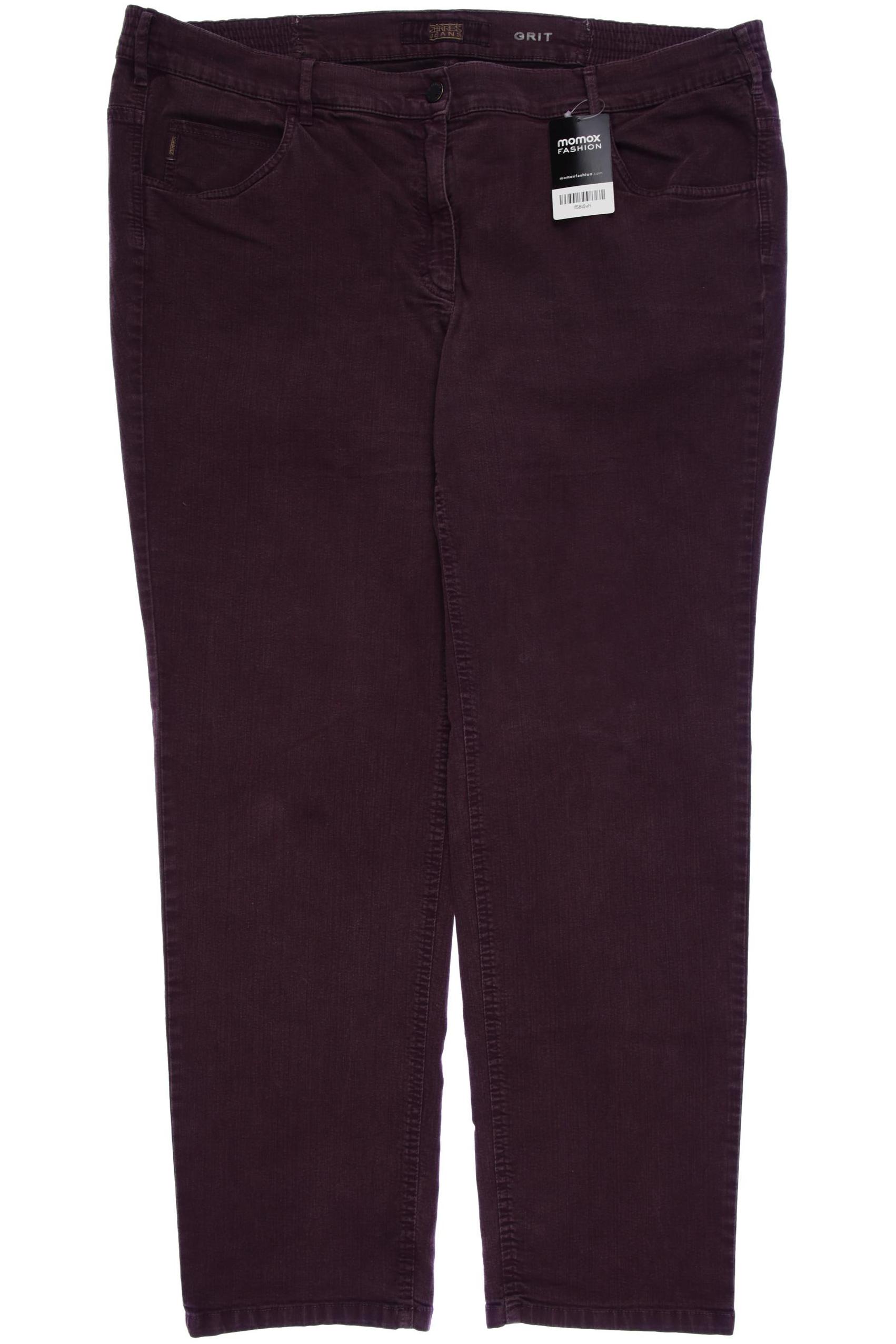 

Zerres Damen Jeans, bordeaux, Gr. 48