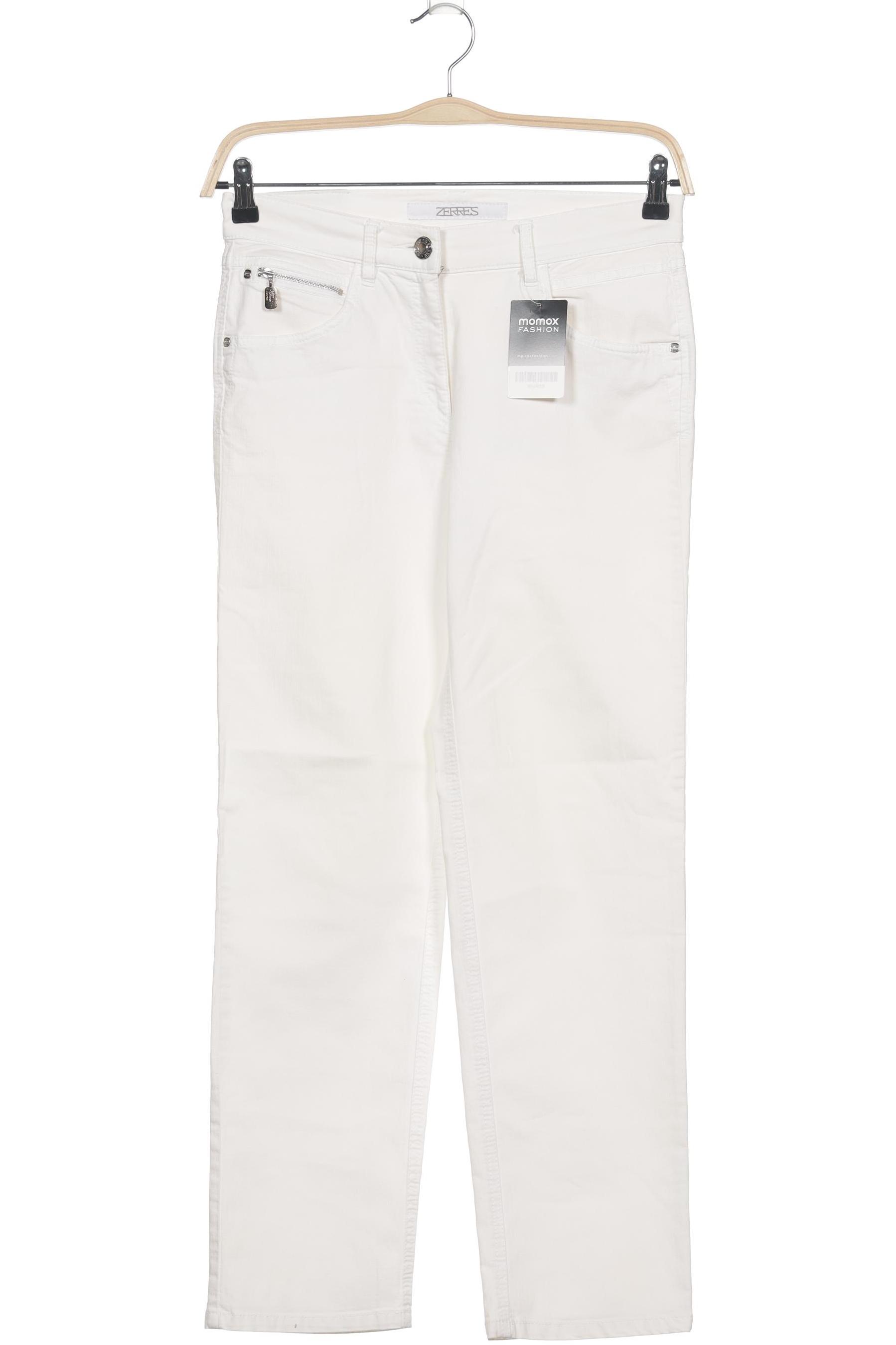 

Zerres Damen Jeans, weiß, Gr. 18