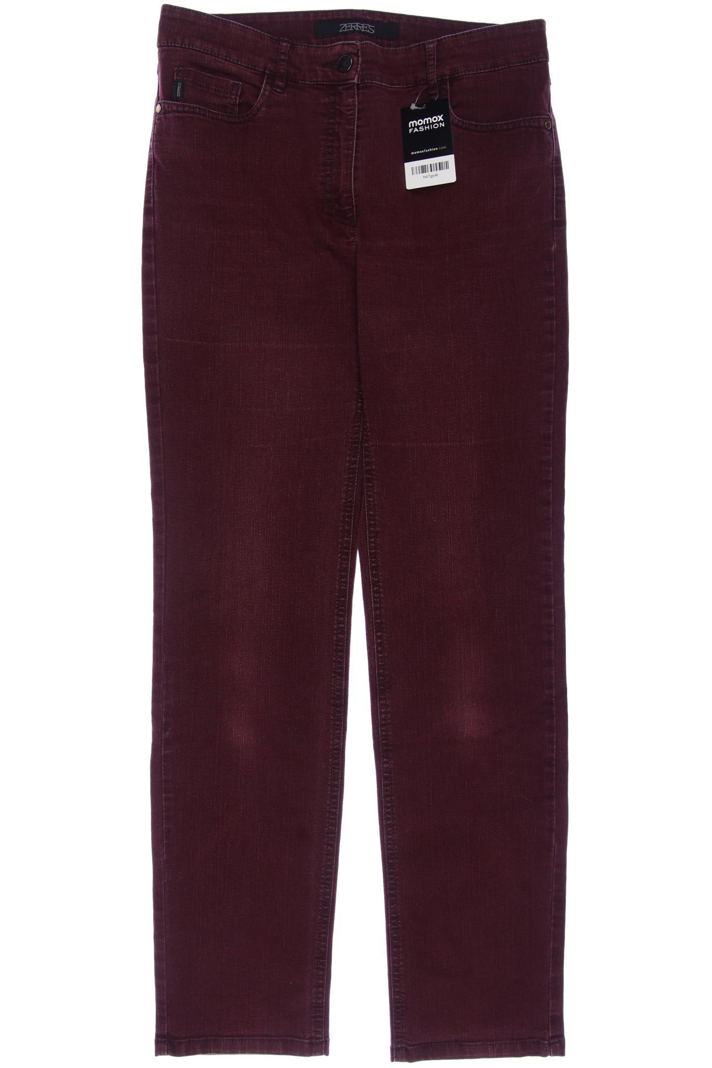 

Zerres Damen Jeans, bordeaux, Gr. 38