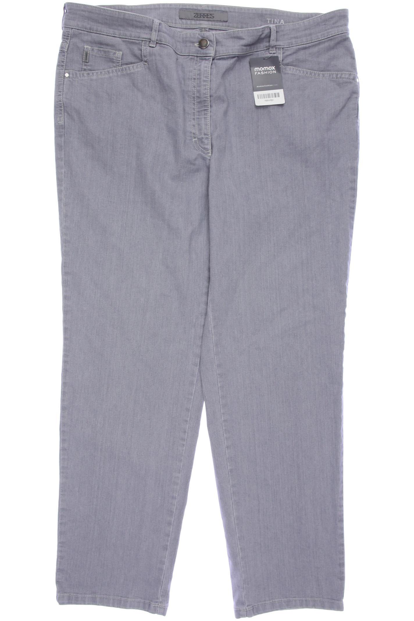 

Zerres Damen Jeans, grau, Gr. 48