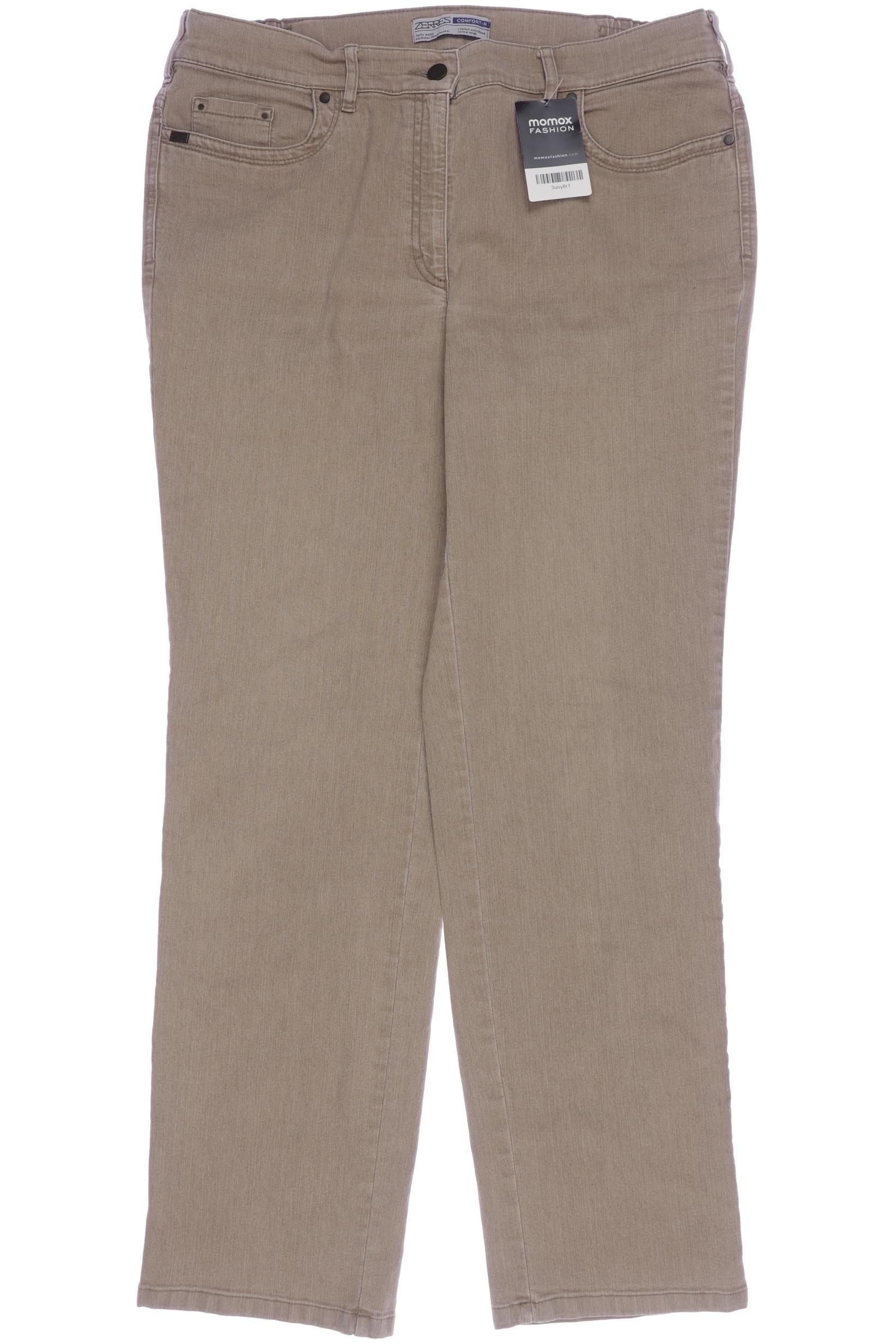

Zerres Damen Jeans, beige, Gr. 44