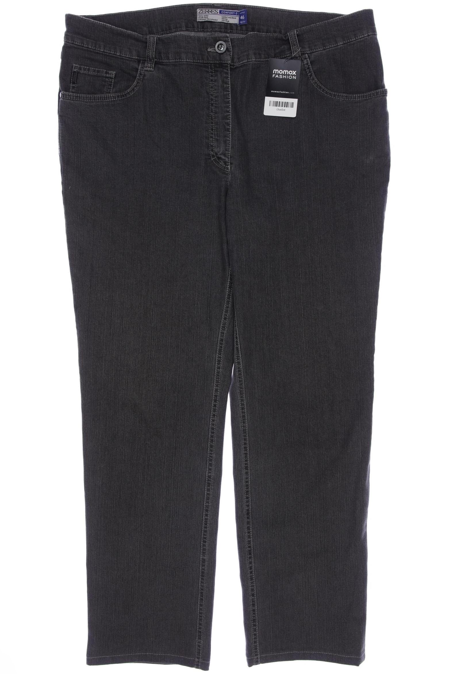 

Zerres Damen Jeans, grau, Gr. 46