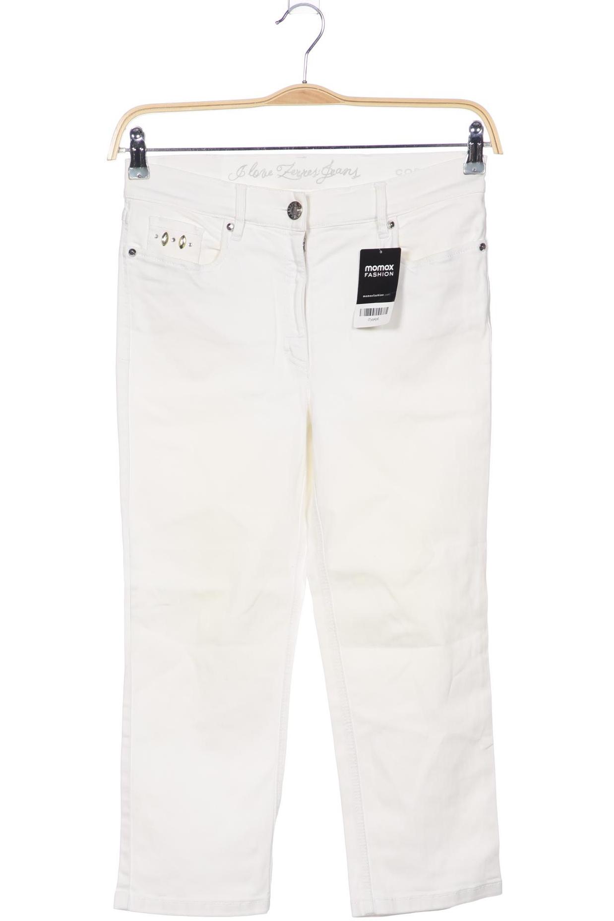 

Zerres Damen Jeans, cremeweiß, Gr. 38