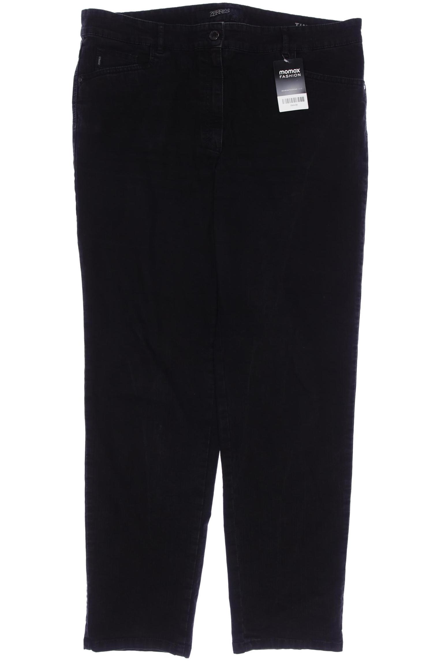 

Zerres Damen Jeans, schwarz, Gr. 48