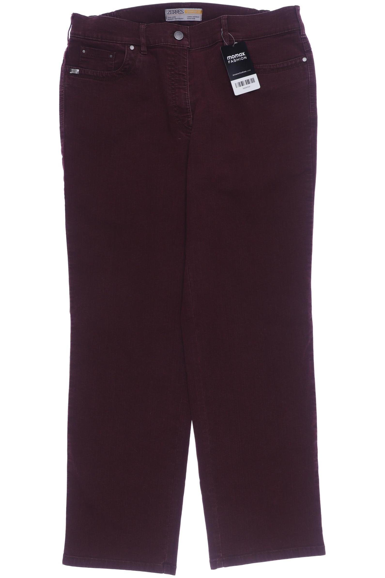 

Zerres Damen Jeans, bordeaux, Gr. 42