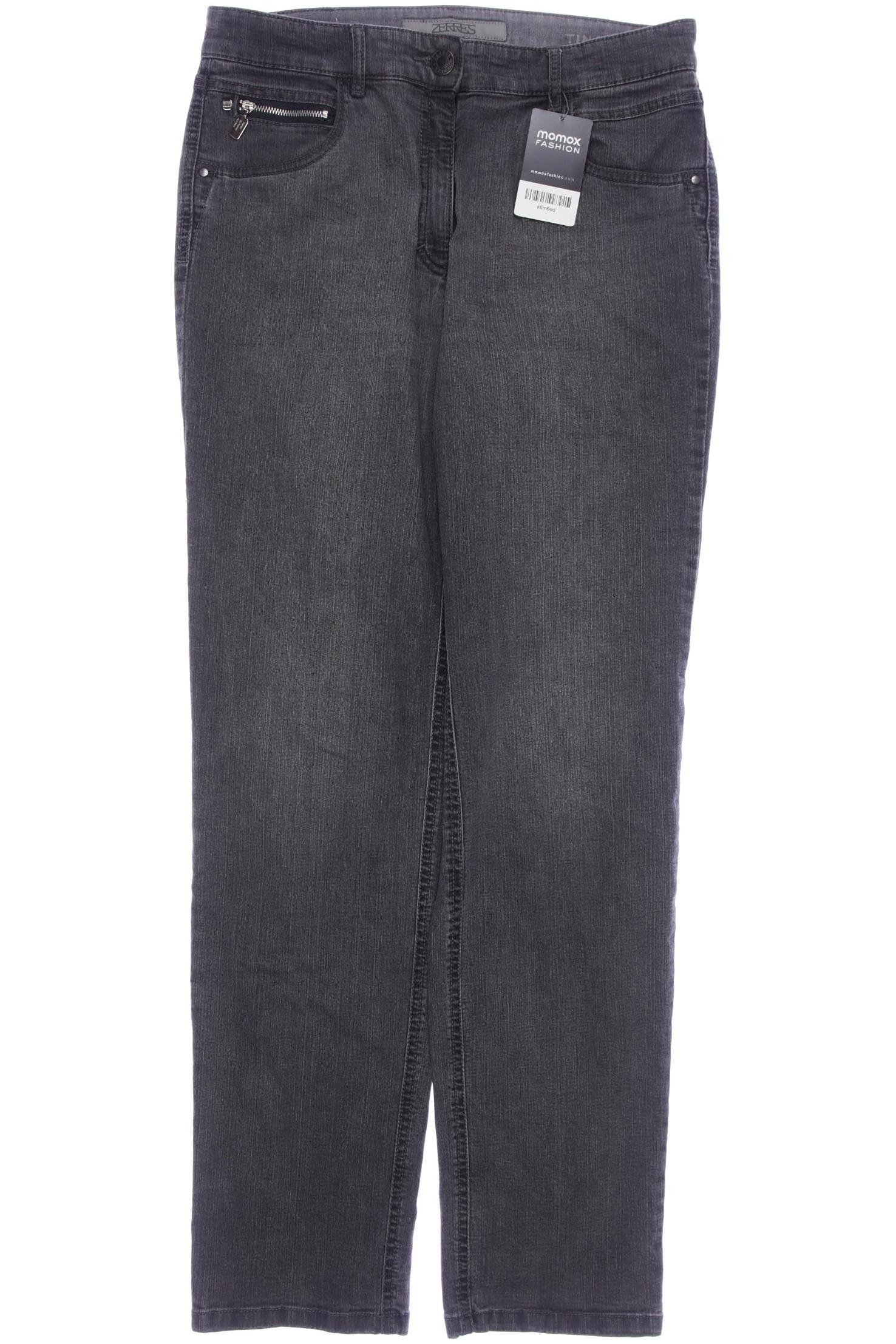 

Zerres Damen Jeans, grau, Gr. 40