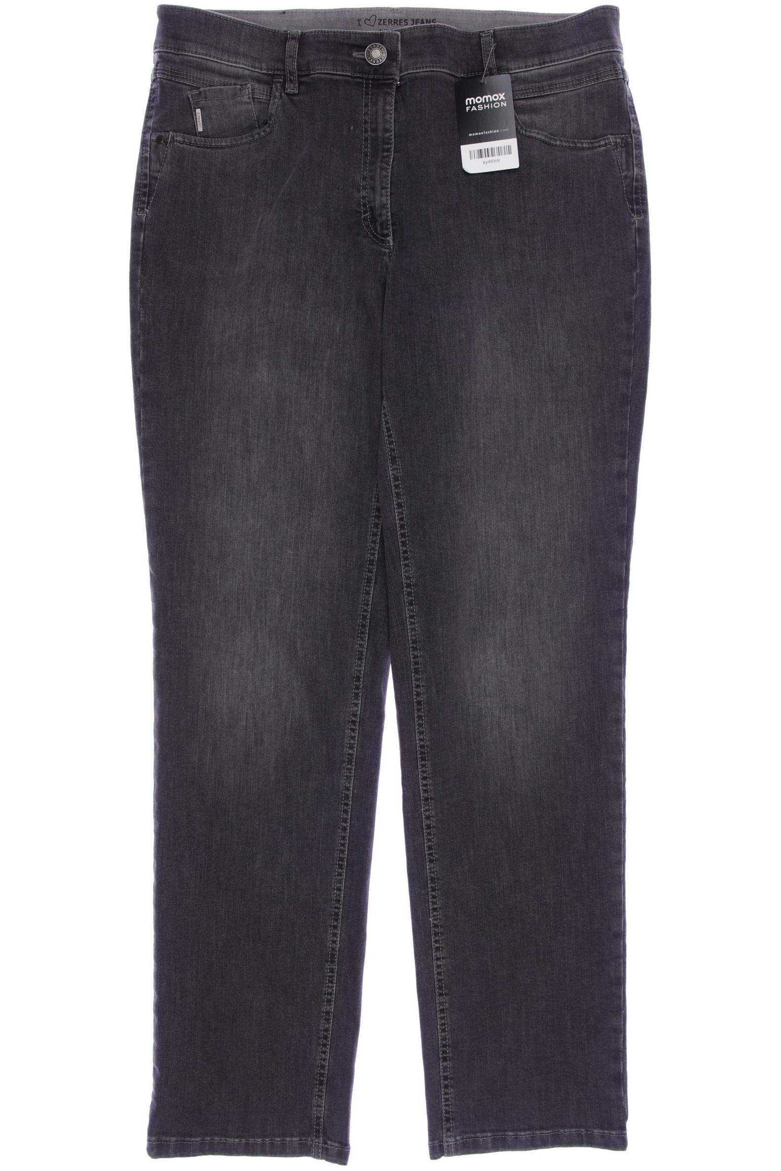 

Zerres Damen Jeans, grau, Gr. 33