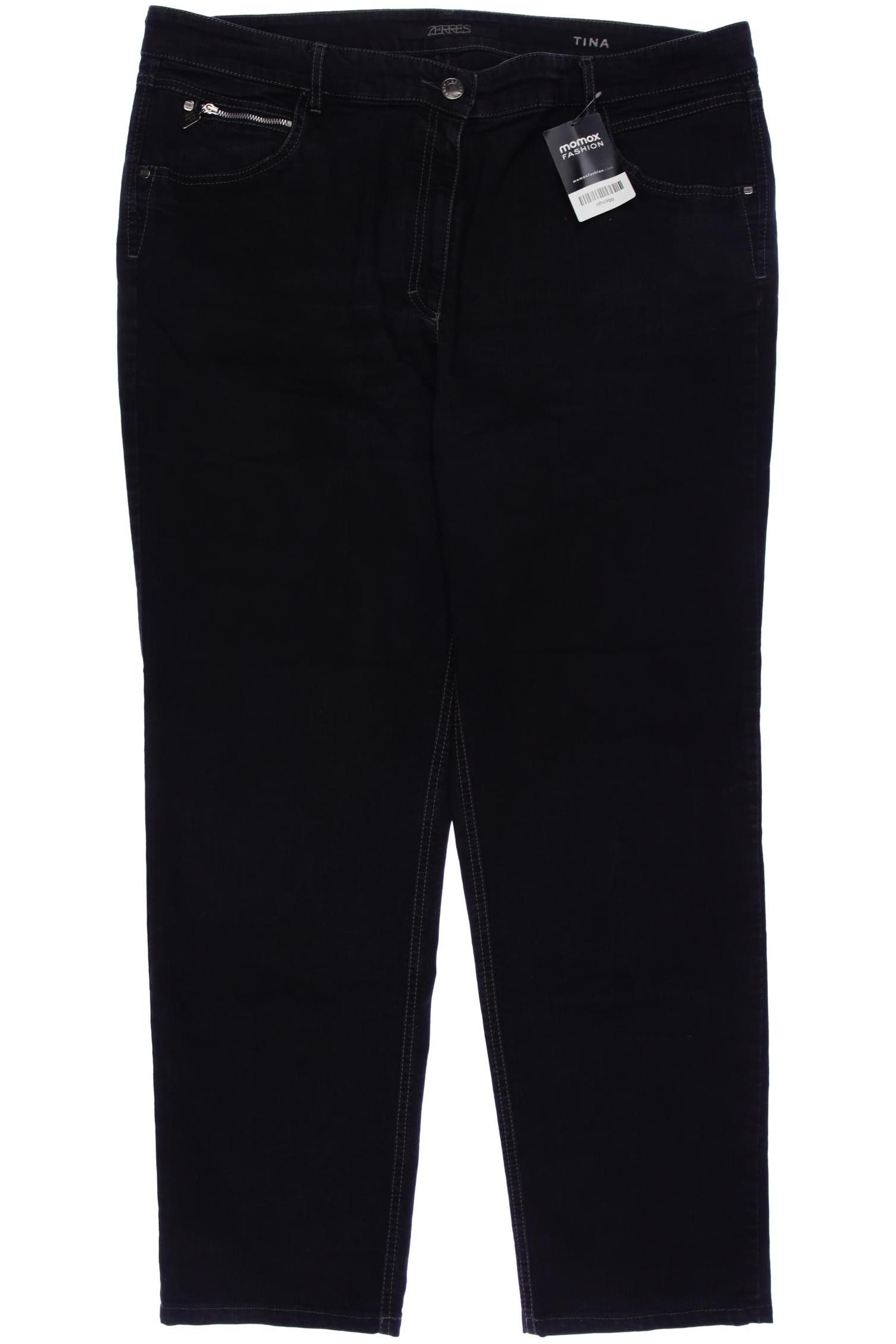 

Zerres Damen Jeans, schwarz, Gr. 50