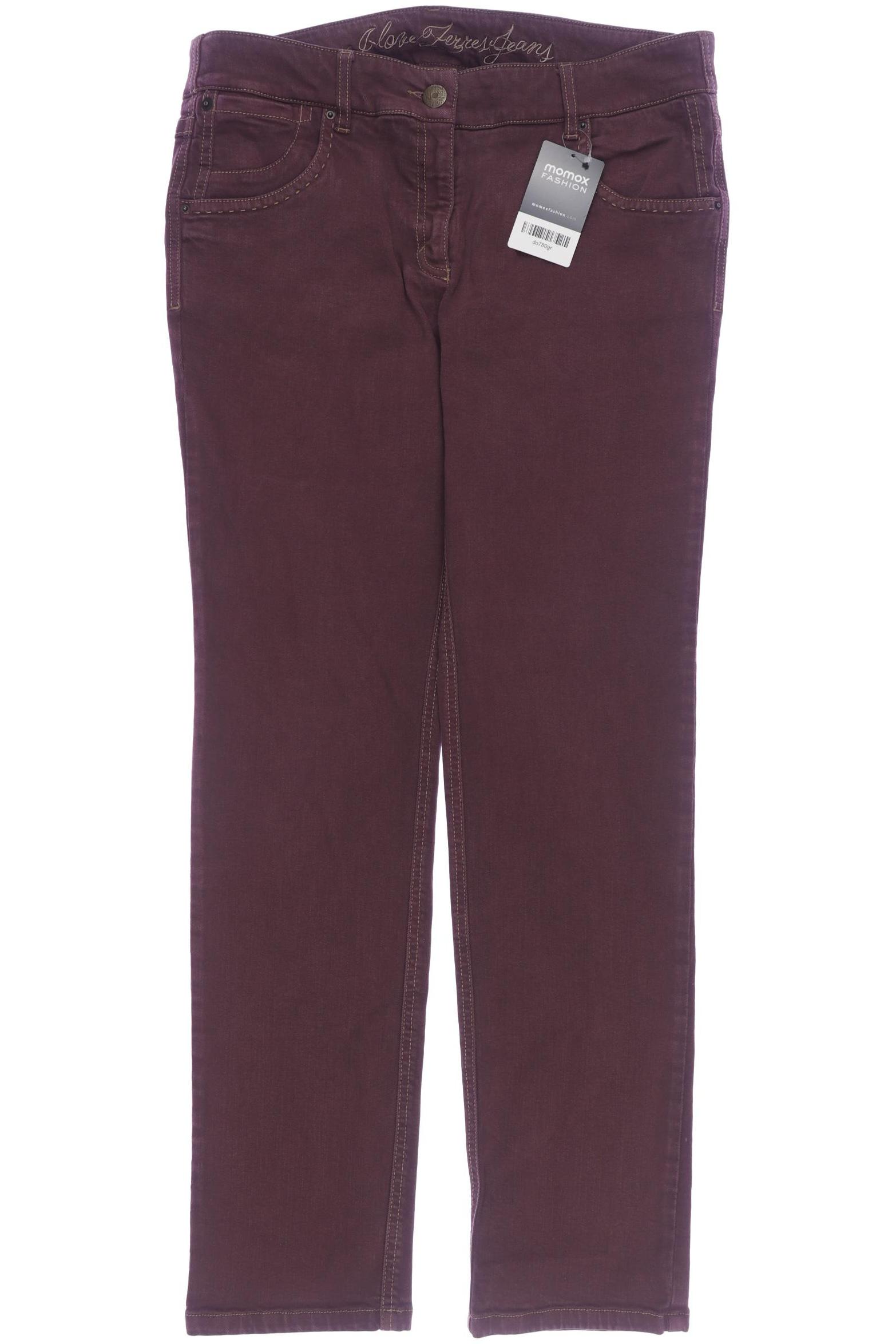 

Zerres Damen Jeans, bordeaux, Gr. 40