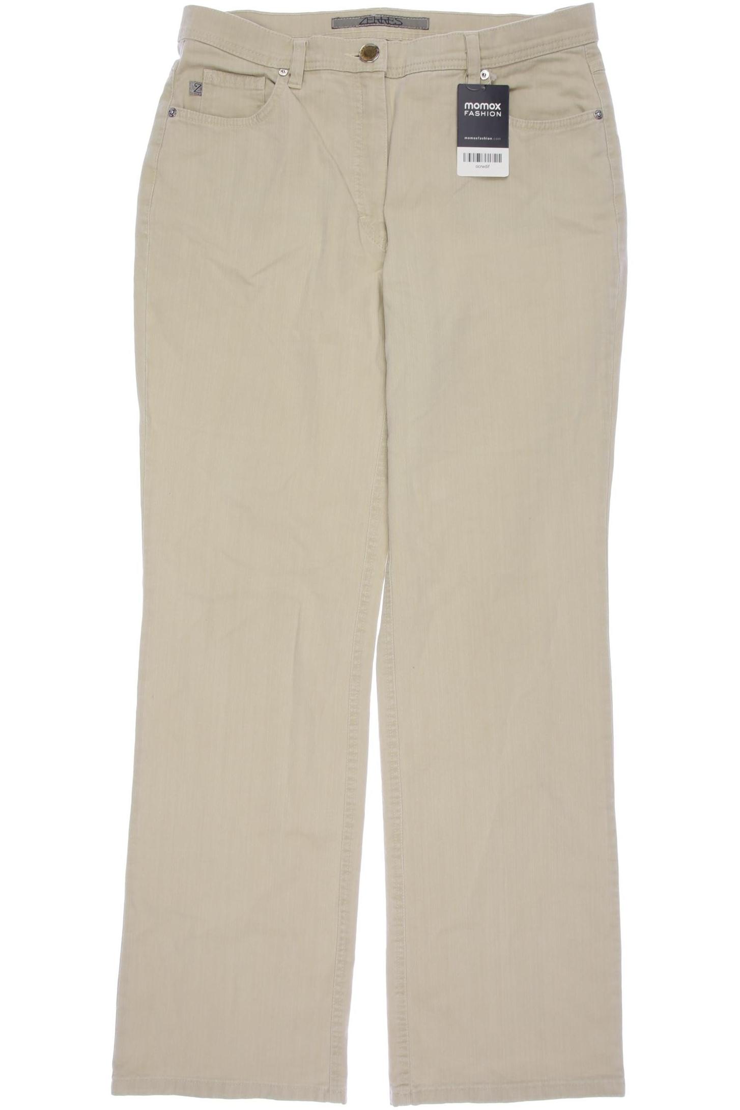 

Zerres Damen Jeans, beige, Gr. 42