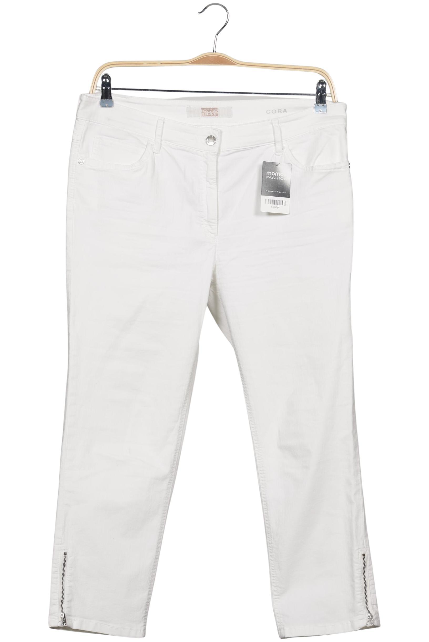 

Zerres Damen Jeans, weiß, Gr. 44