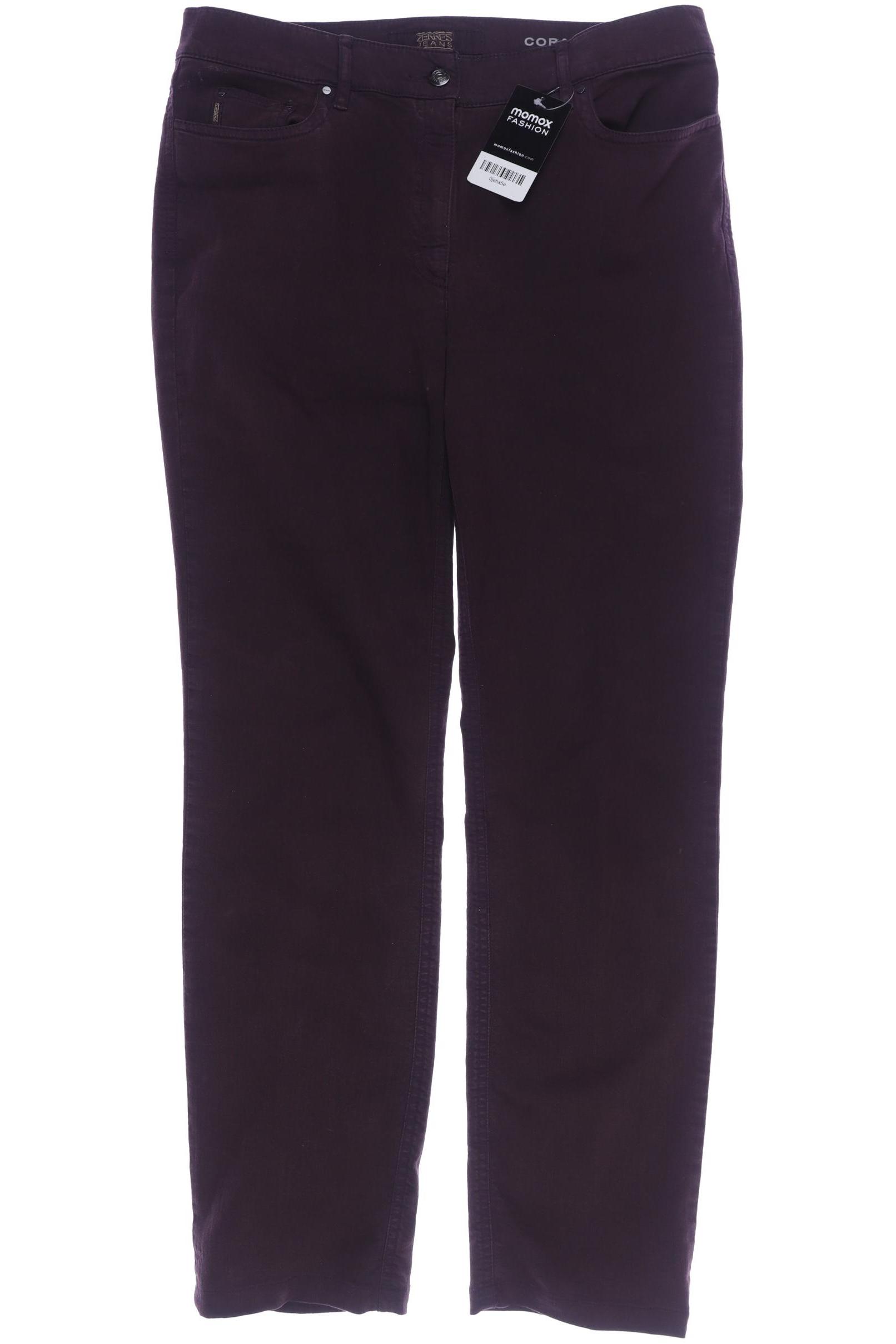

Zerres Damen Jeans, bordeaux, Gr. 40