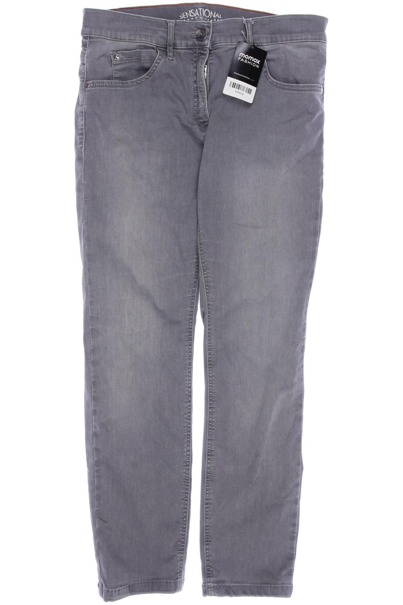 

Zerres Damen Jeans, grau, Gr. 38