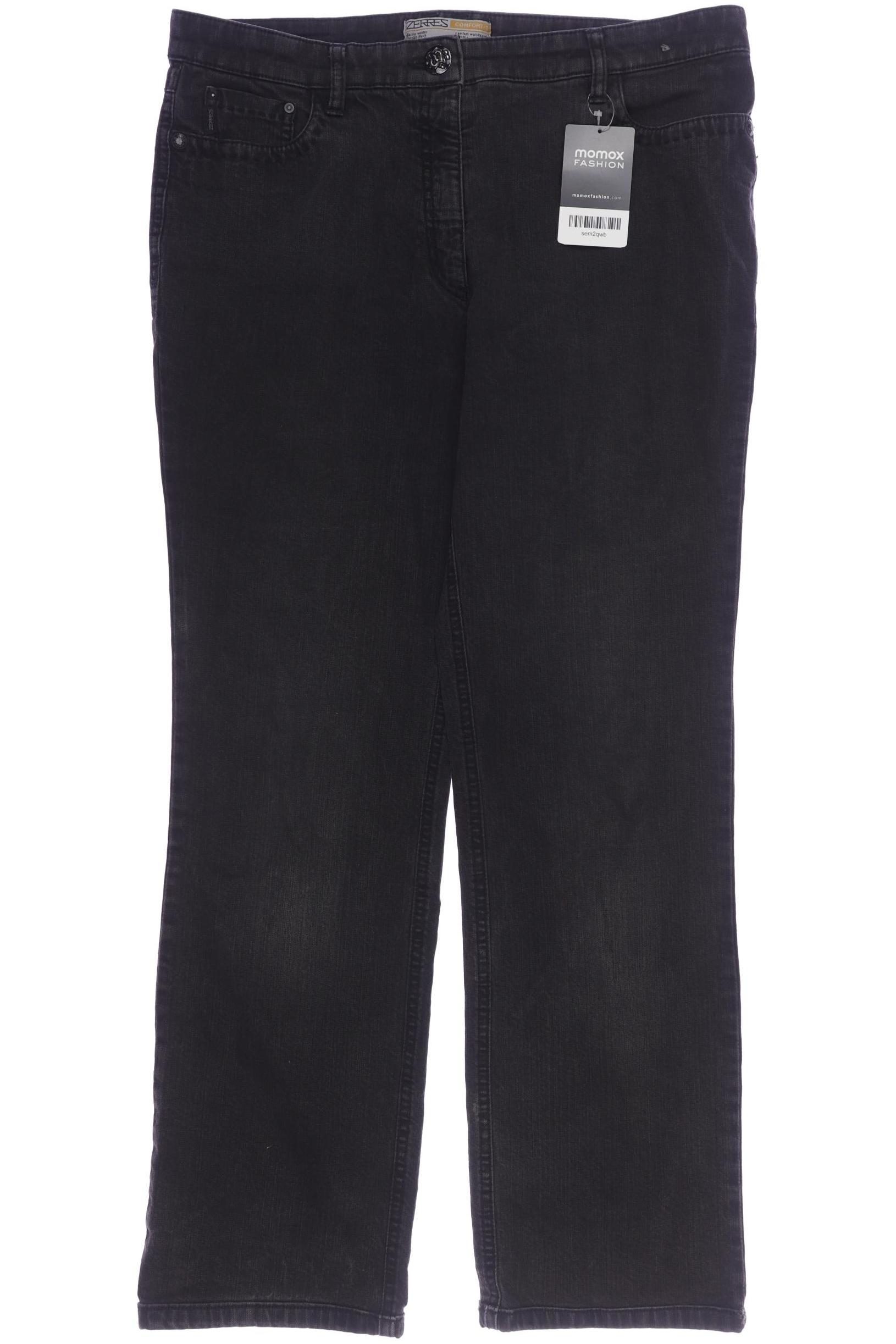 

Zerres Damen Jeans, schwarz, Gr. 20