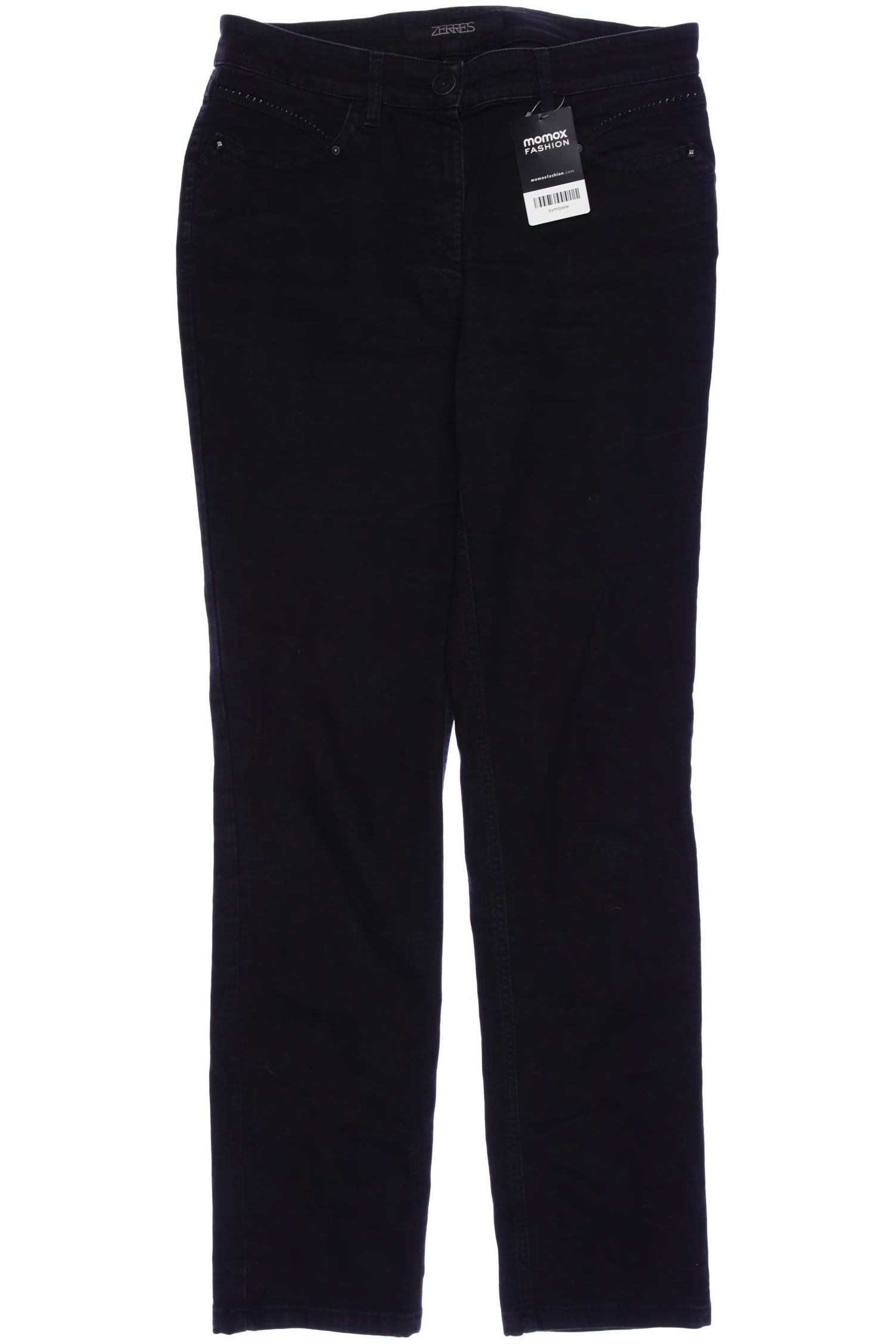 

Zerres Damen Jeans, schwarz, Gr. 80