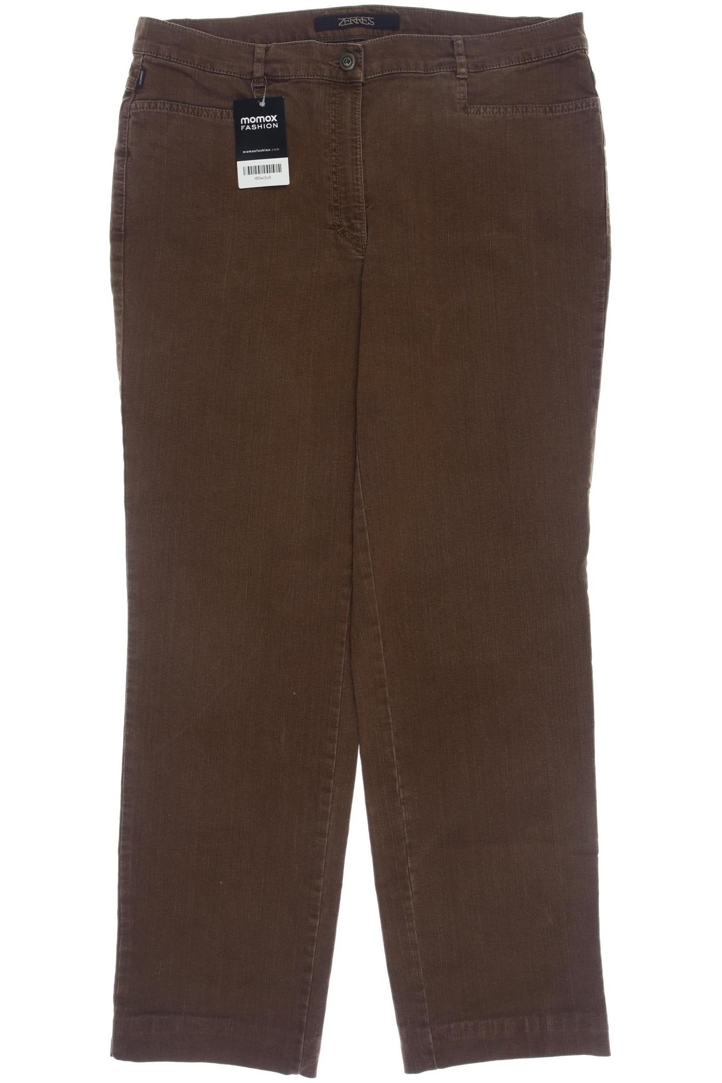 

Zerres Damen Jeans, braun, Gr. 44