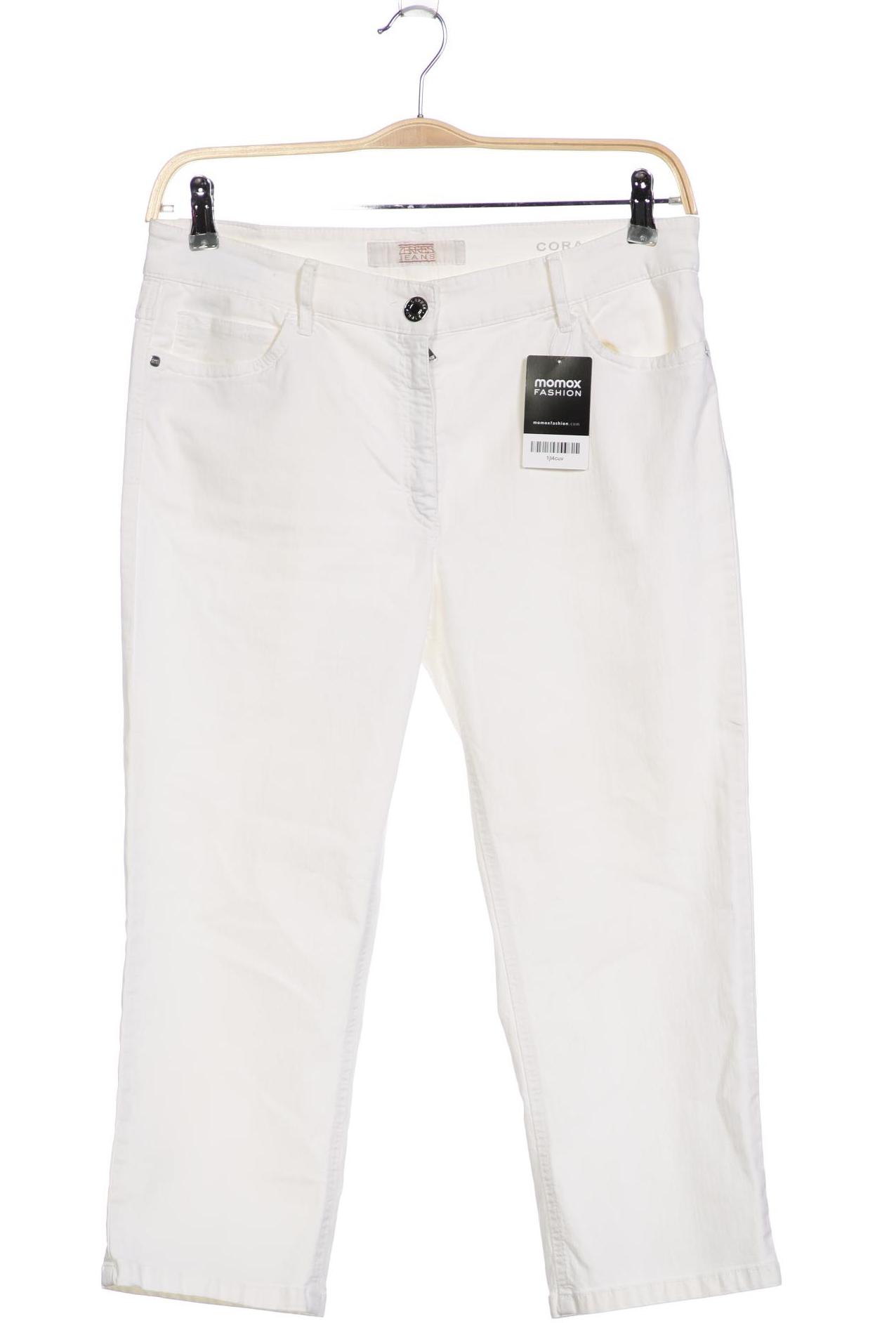 

Zerres Damen Jeans, weiß, Gr. 42