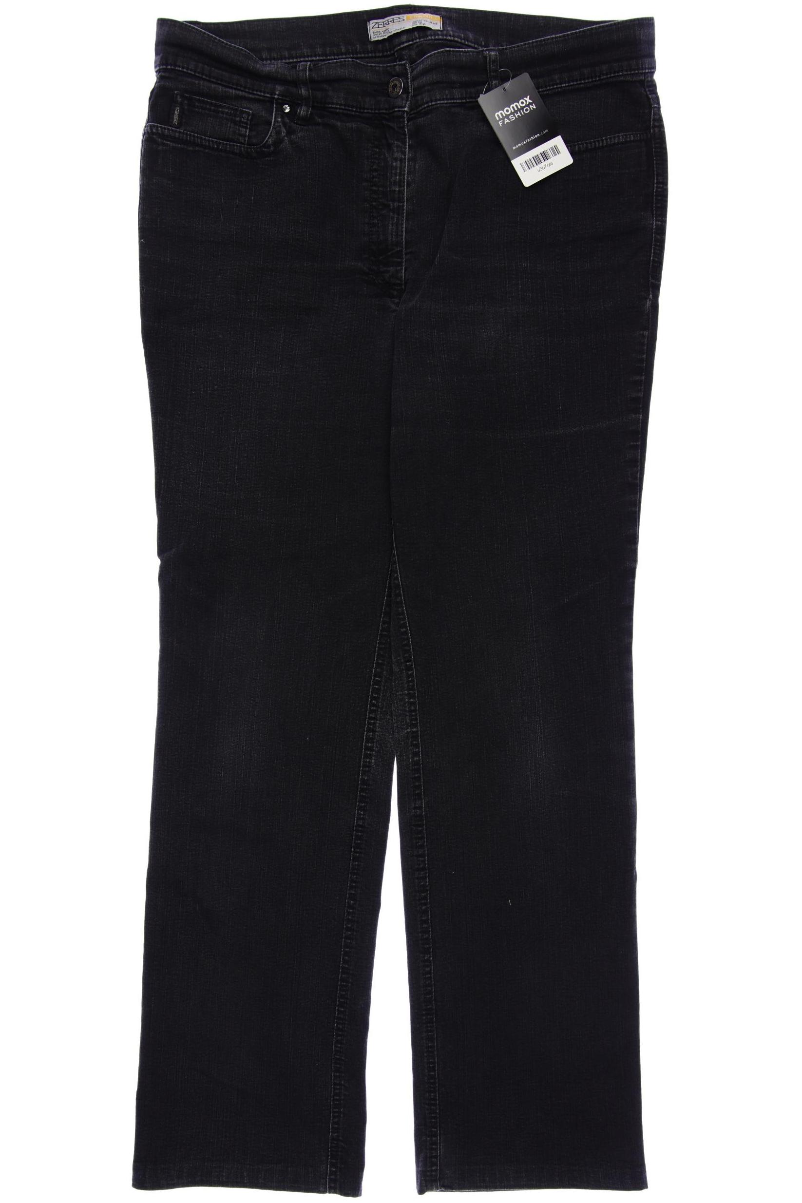 

Zerres Damen Jeans, schwarz, Gr. 21