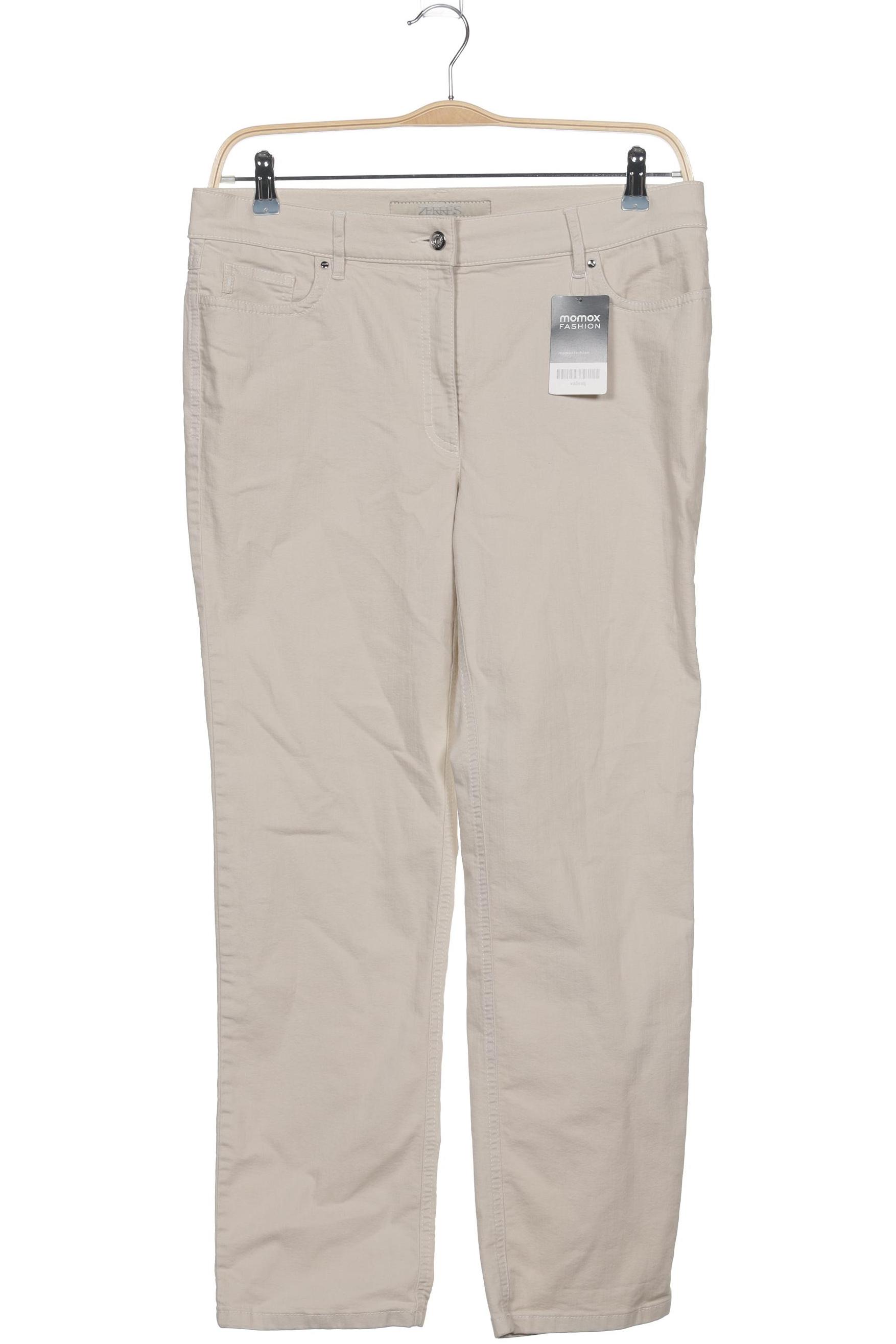 

Zerres Damen Jeans, cremeweiß, Gr. 21