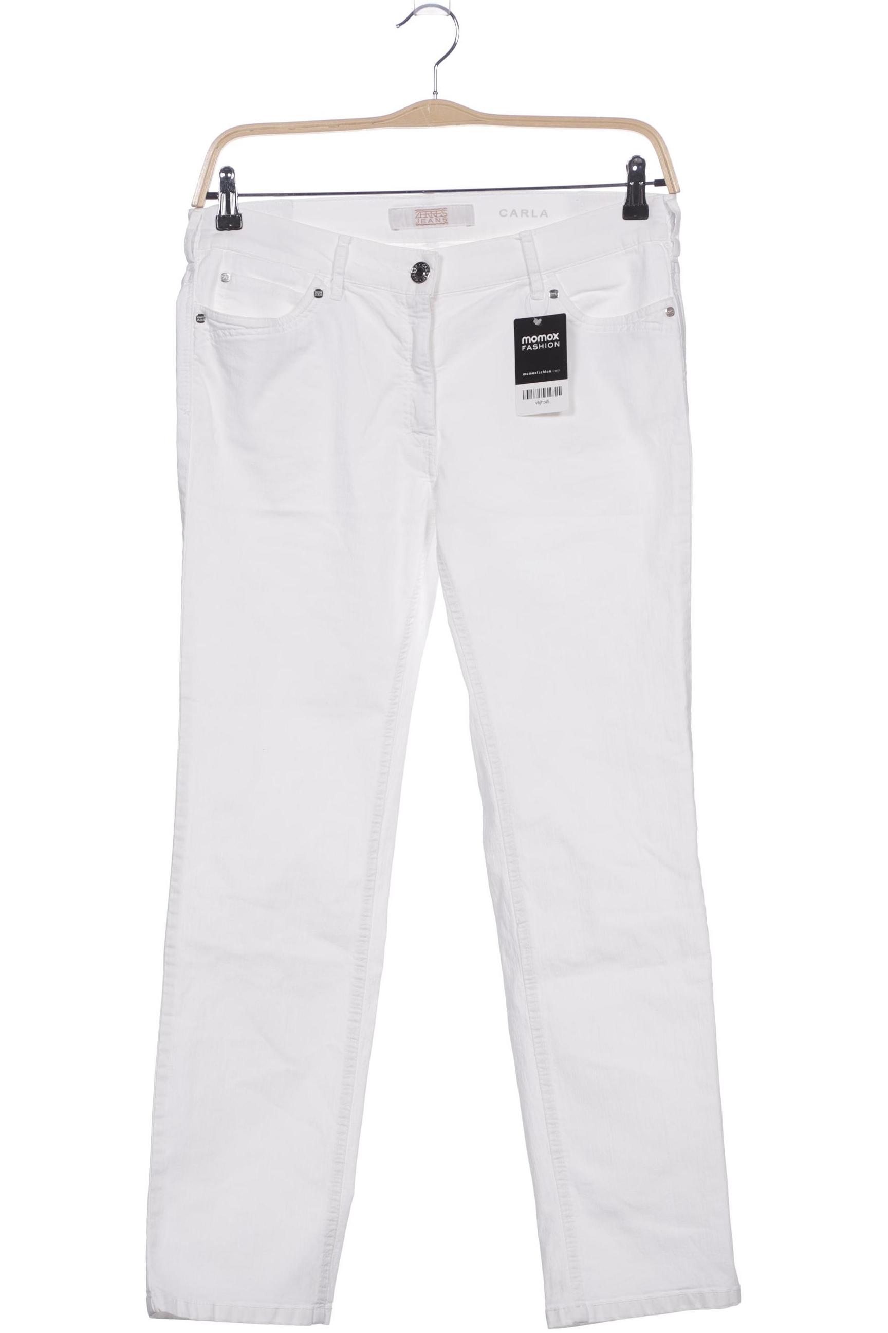 

Zerres Damen Jeans, weiß, Gr. 40