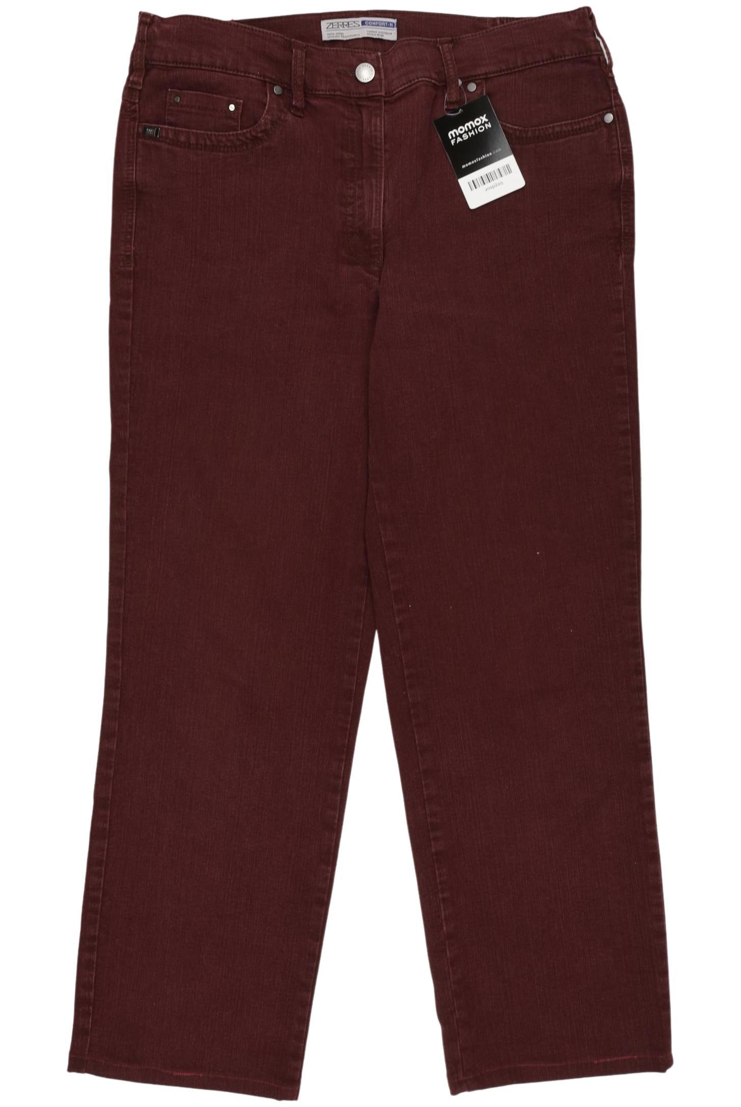 

Zerres Damen Jeans, bordeaux, Gr. 40