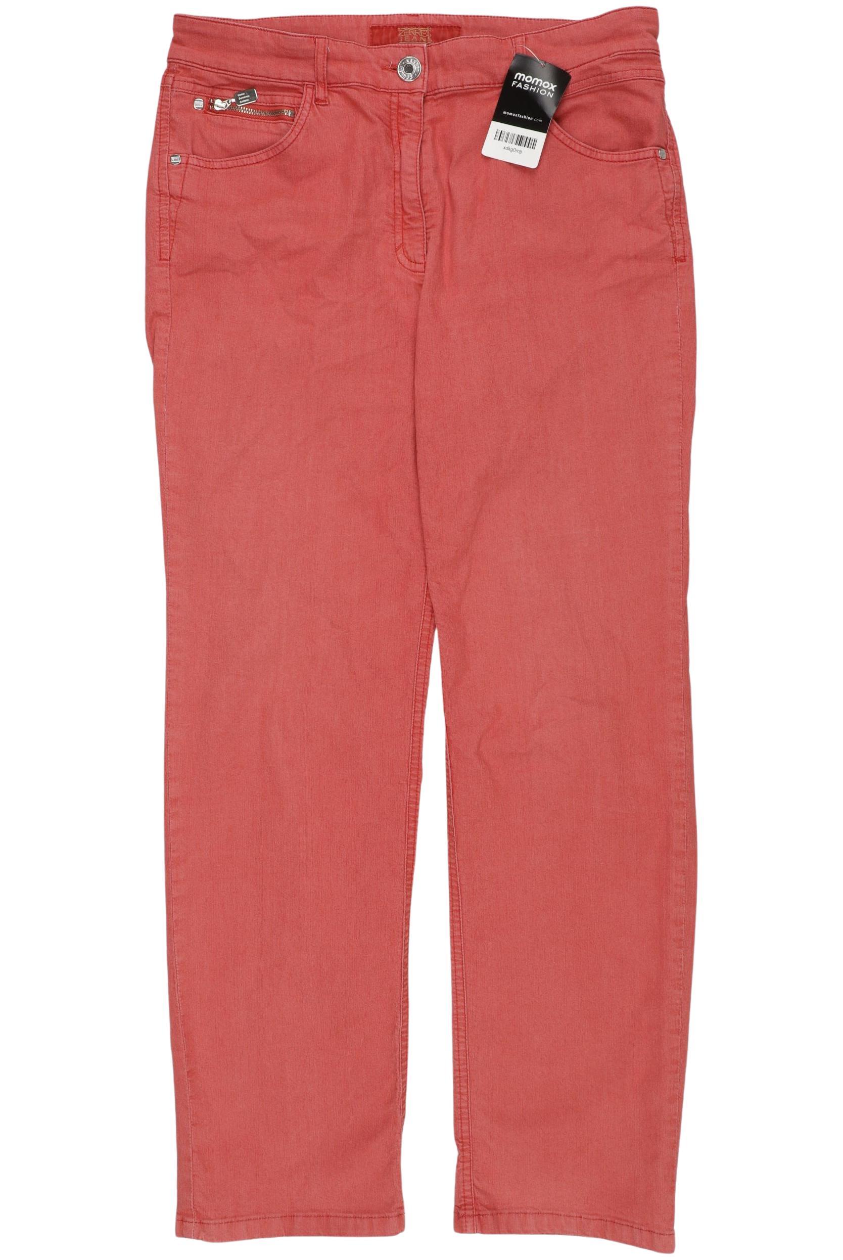 

Zerres Damen Jeans, rot, Gr. 20