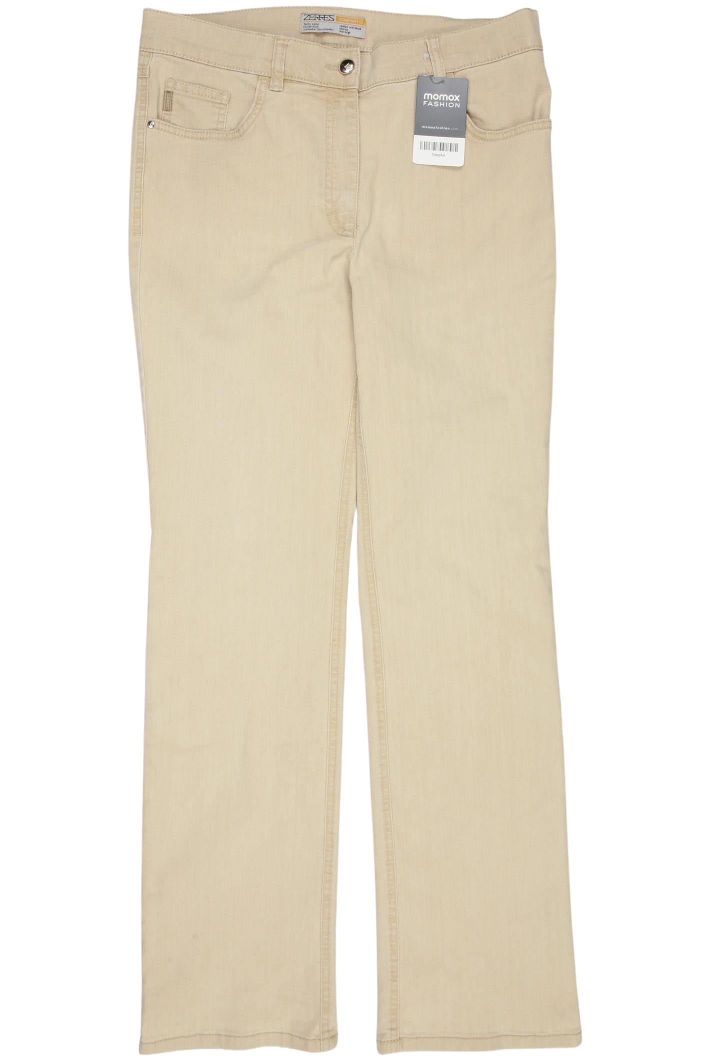 

Zerres Damen Jeans, beige, Gr. 19