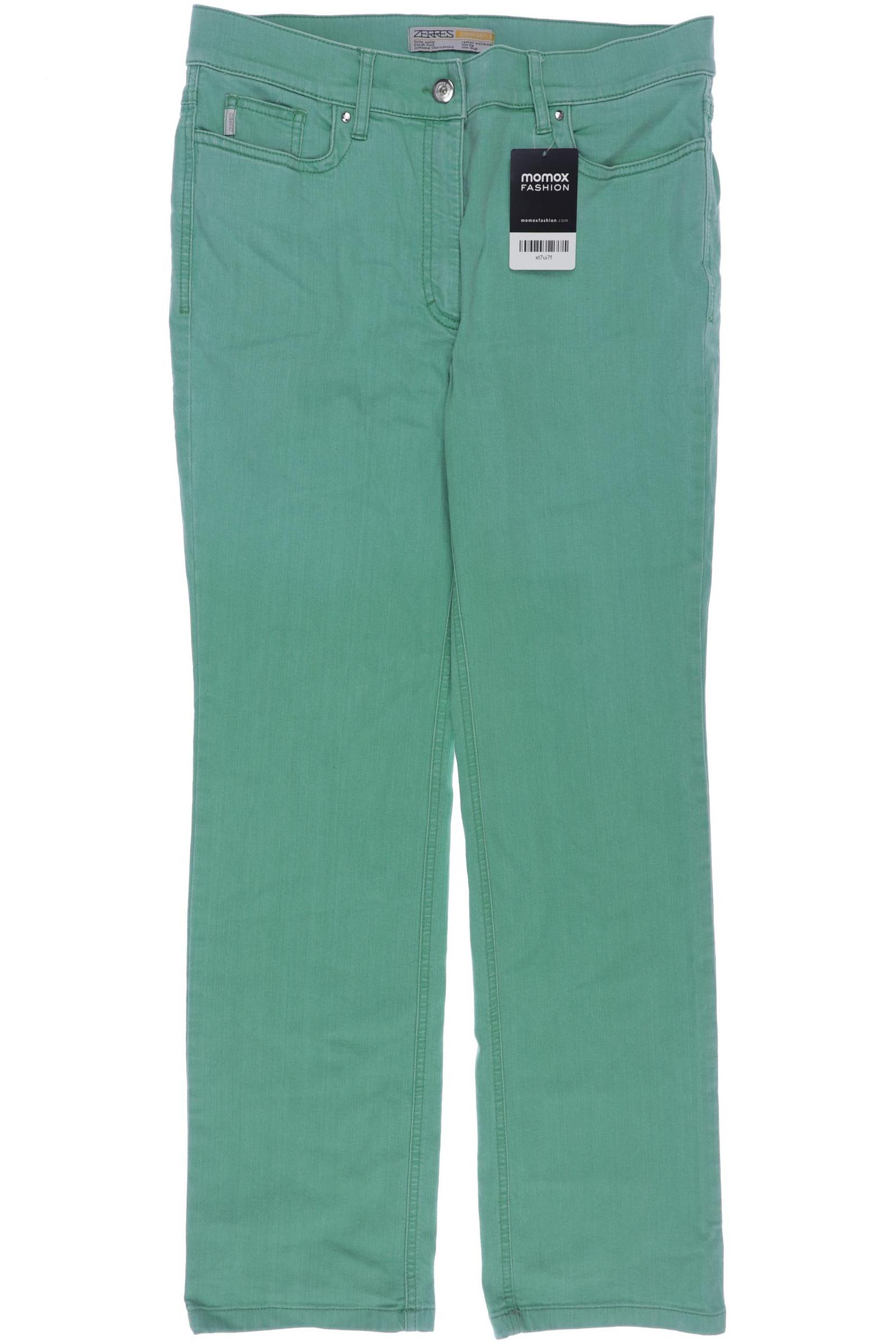 

Zerres Damen Jeans, grün, Gr. 19